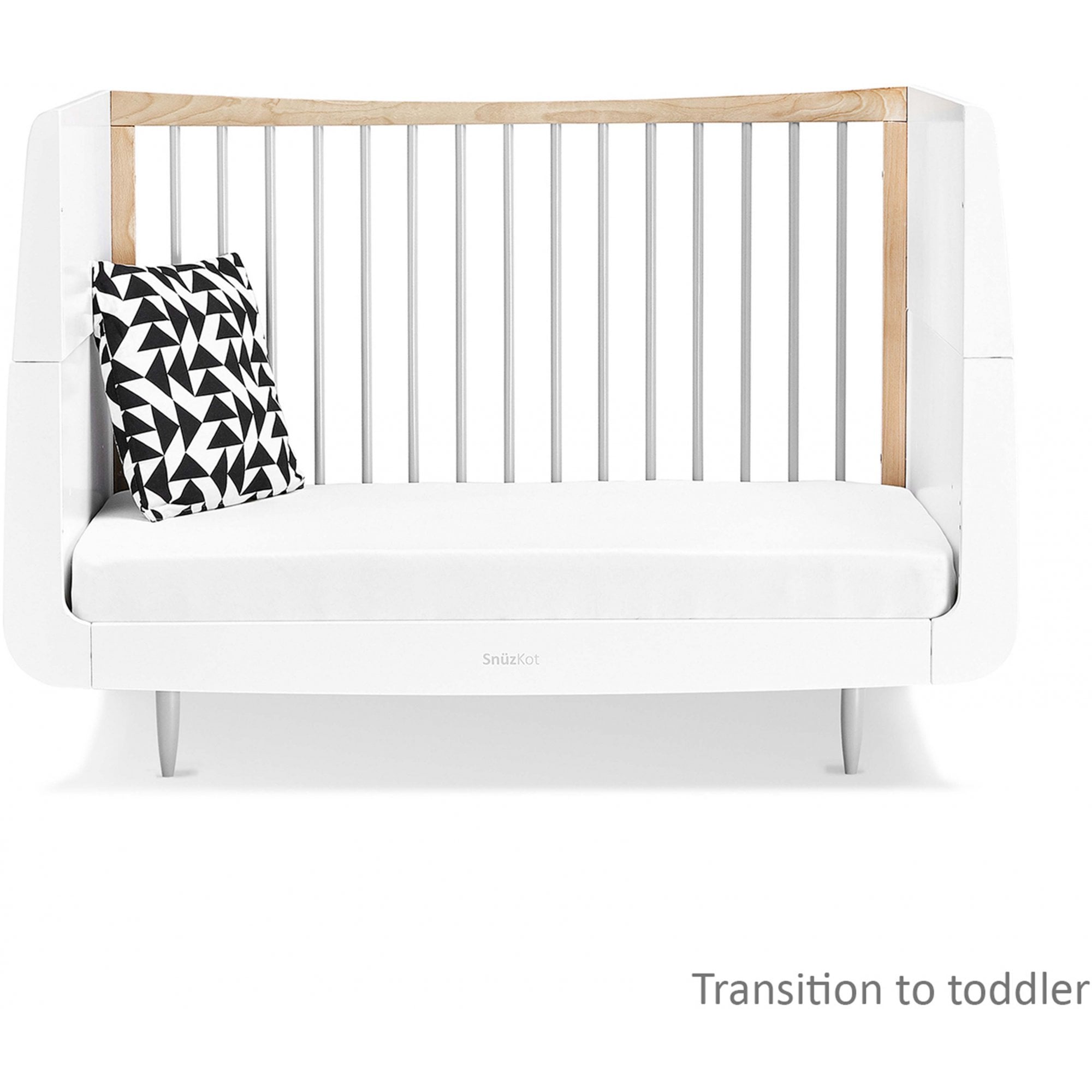 Snuz Snuzkot Skandi Cot Bed Grey