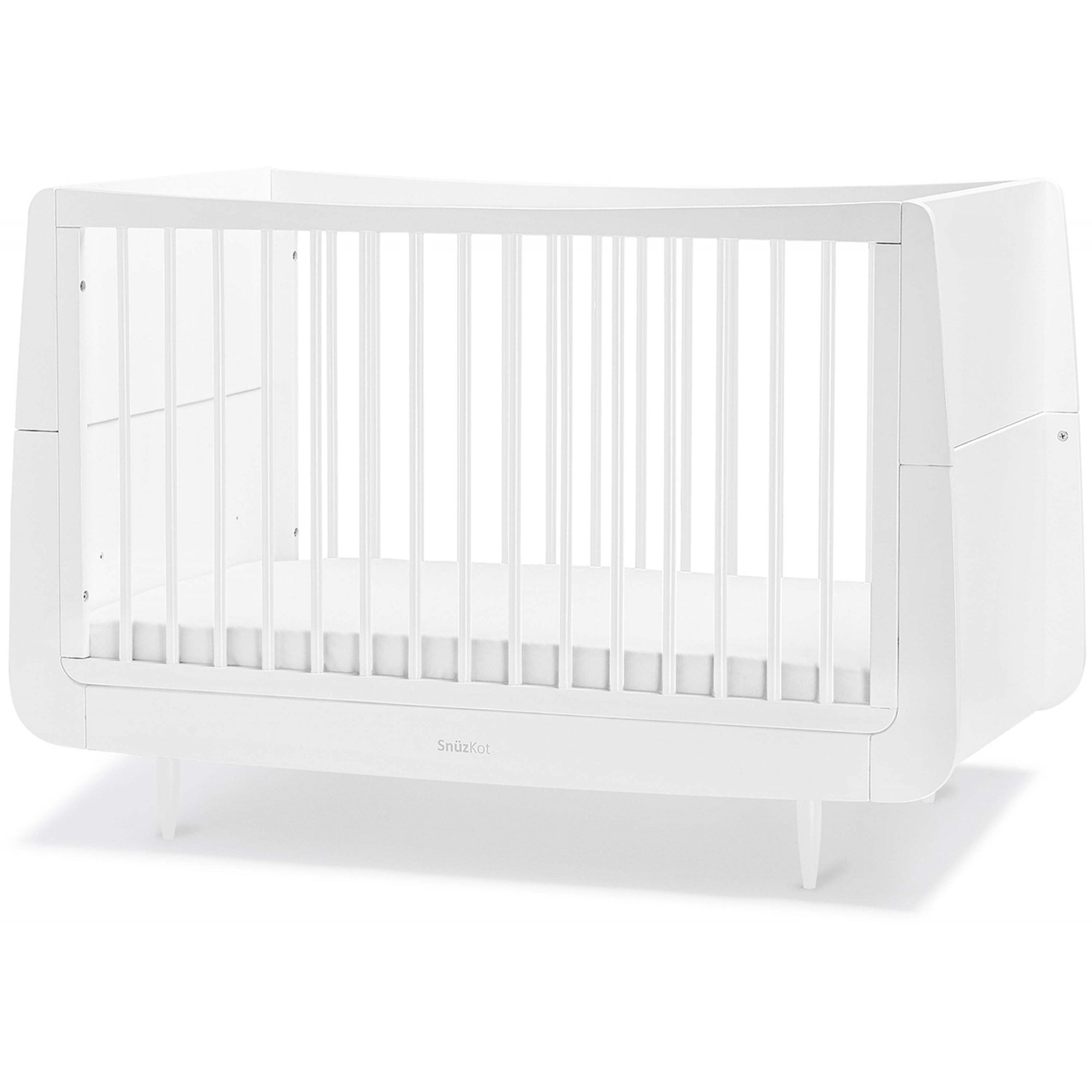 Snuz Snuzkot Skandi Cot Bed White