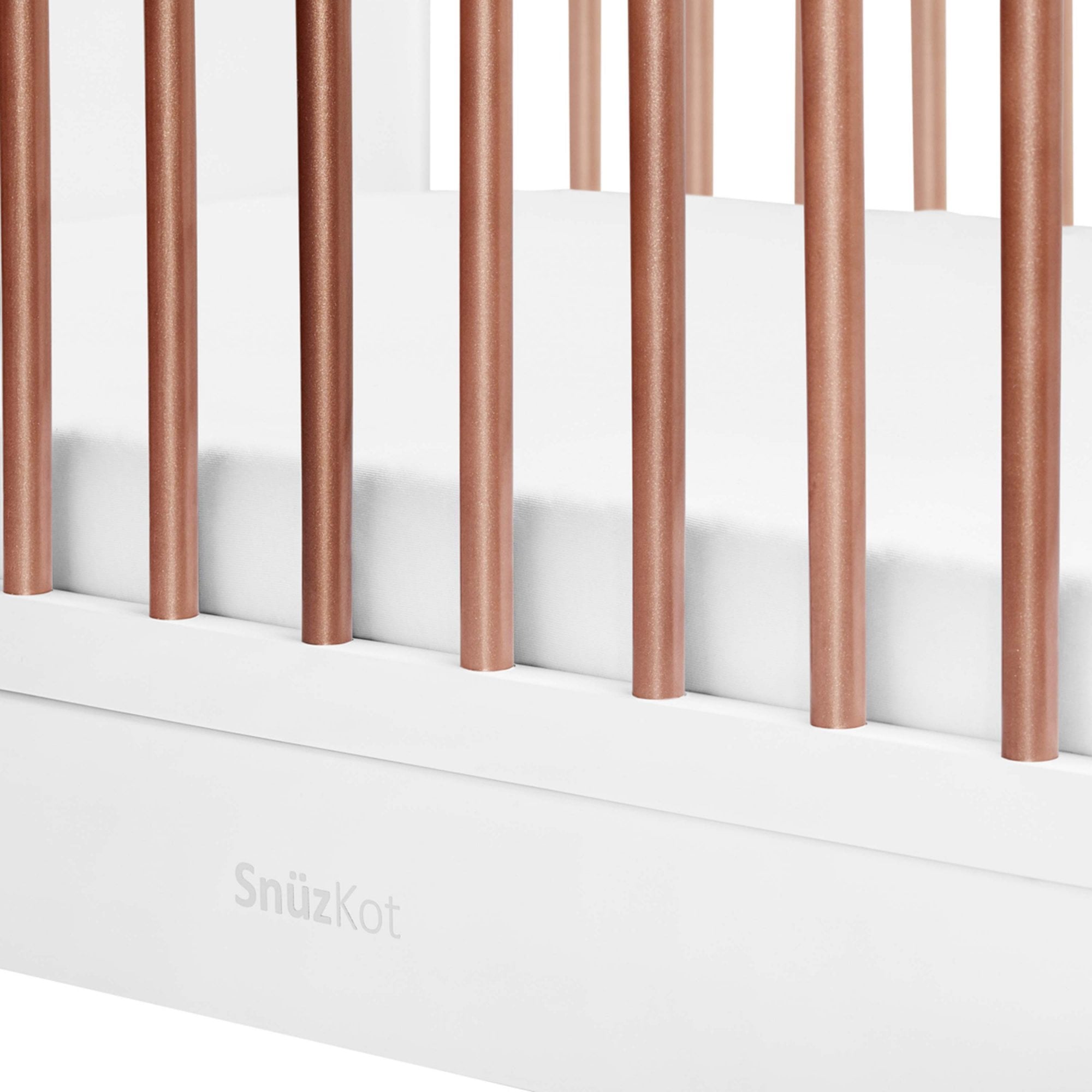 Snuz Snuzkot Skandi Cot Bed Rose Gold