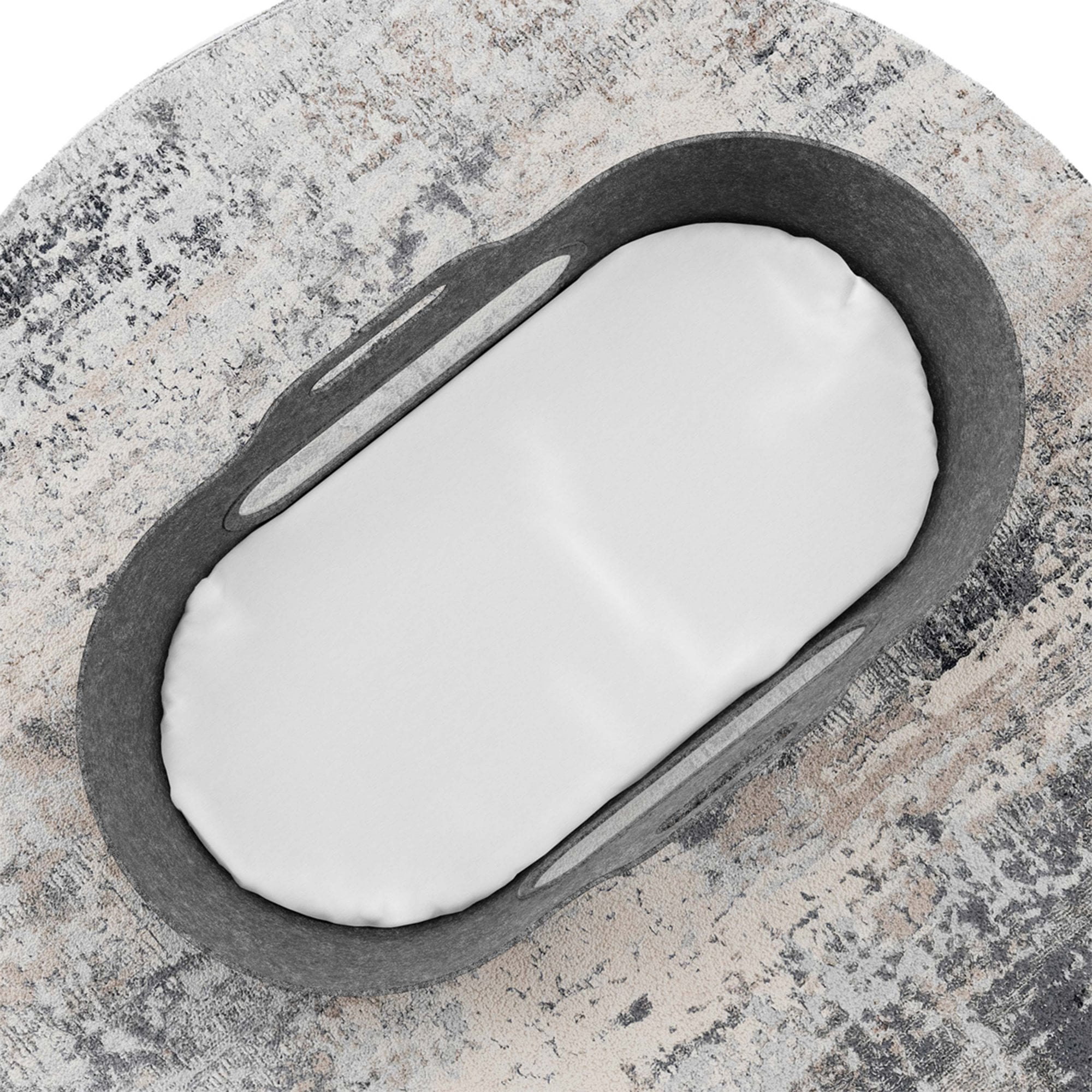 SNUZ SnuzBaskit Dark Grey & Dove Stand