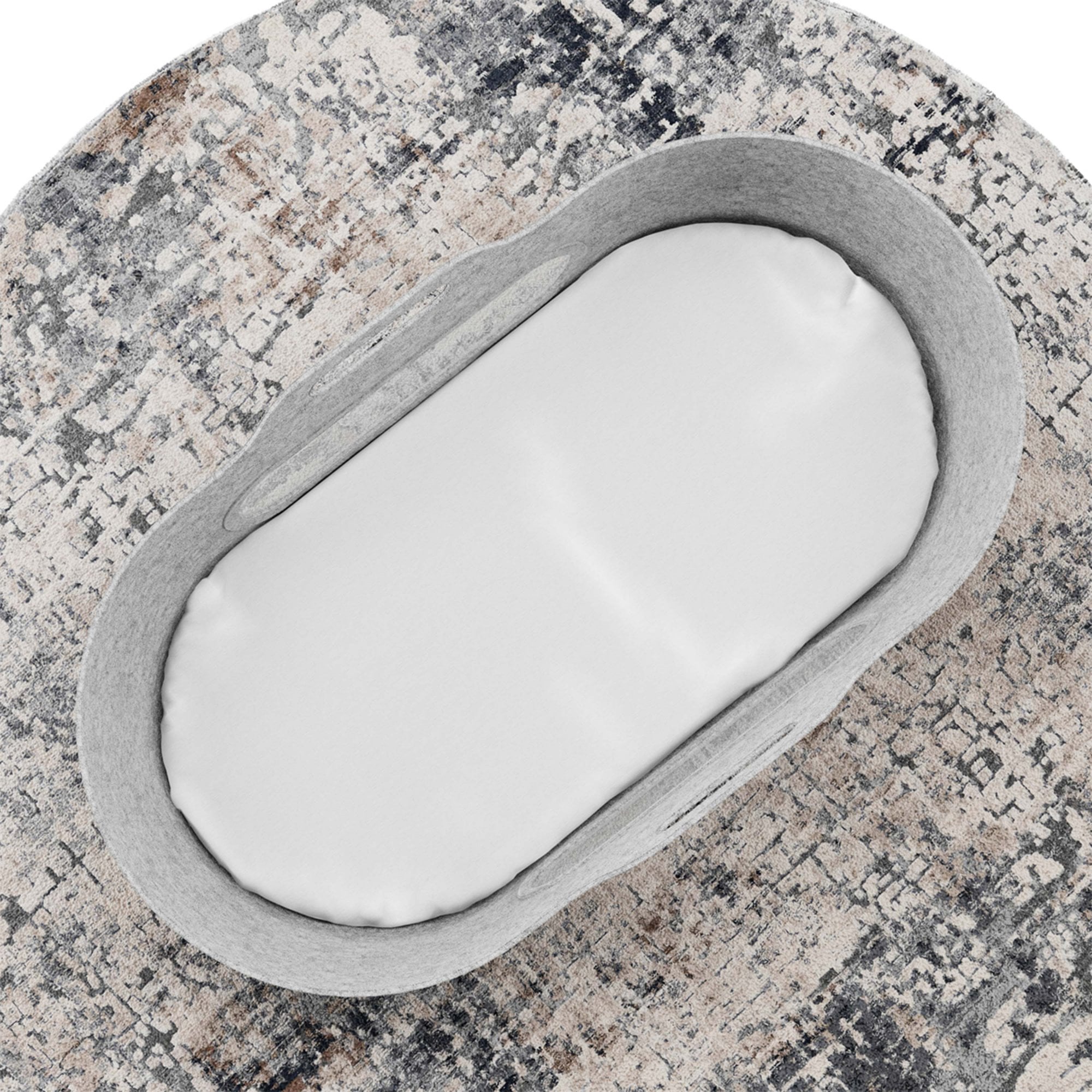 SNUZ SnuzBaskit Light Grey & Dove Stand