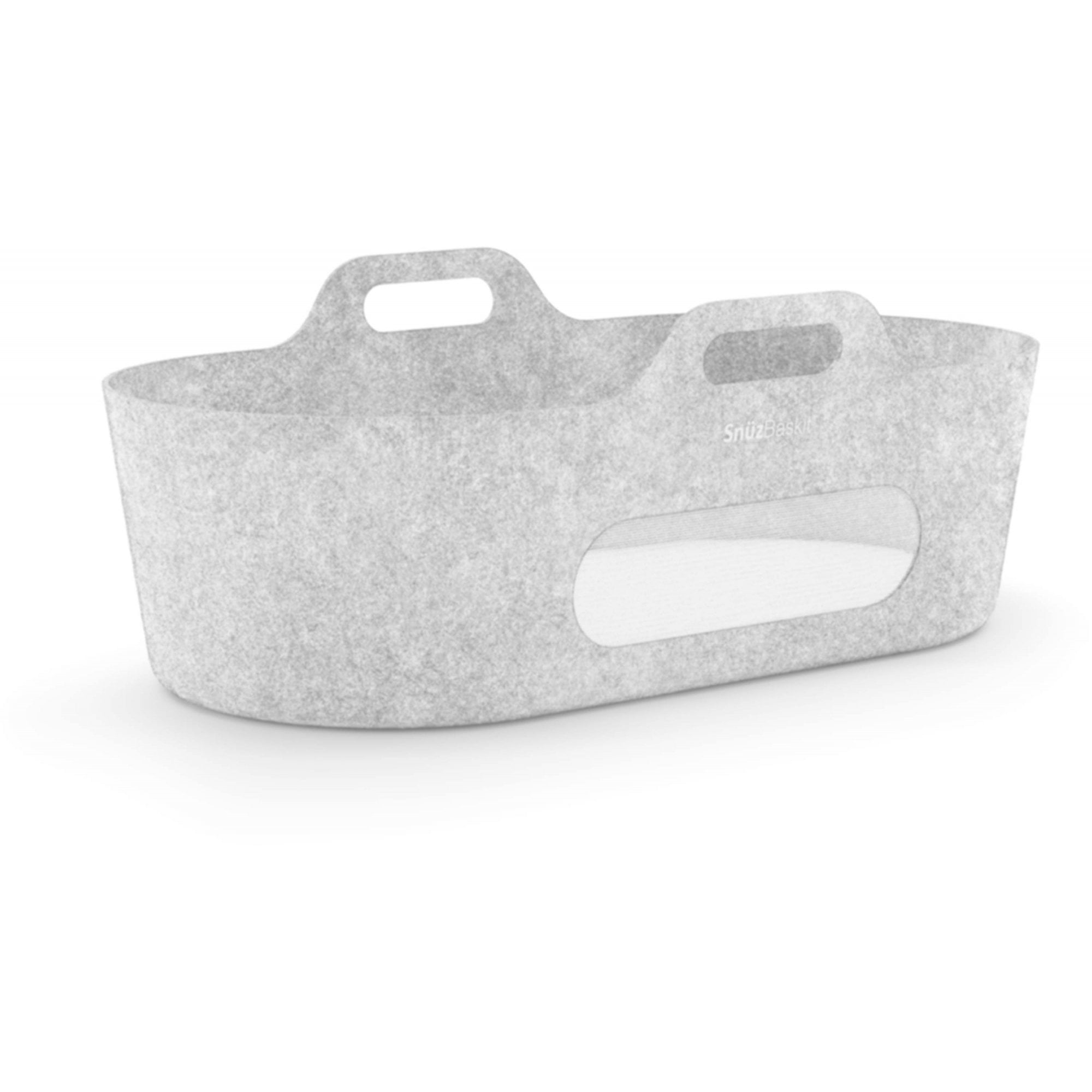 SNUZ SnuzBaskit Light Grey & Natural Stand