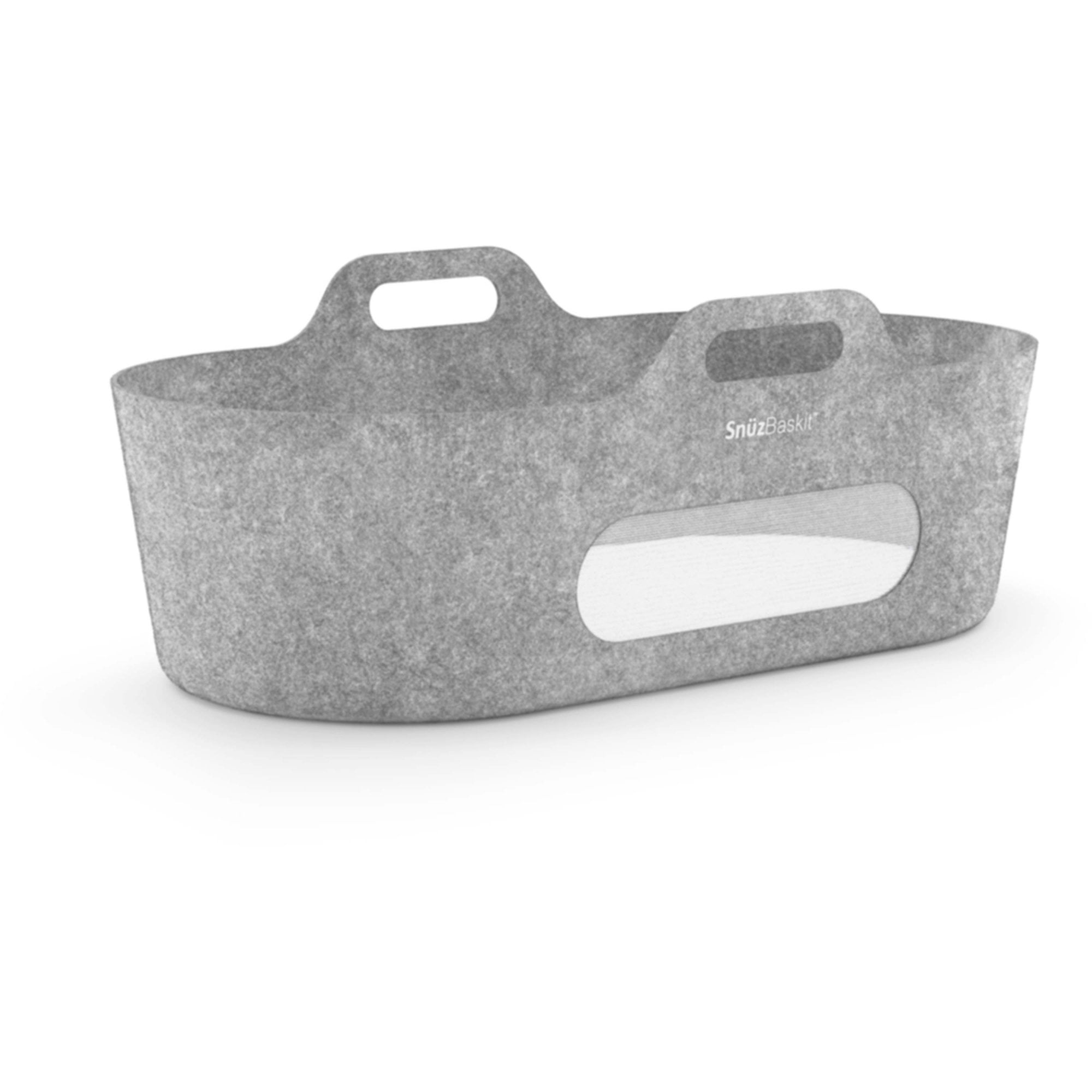 SNUZ SnuzBaskit Dark Grey & Natural Stand