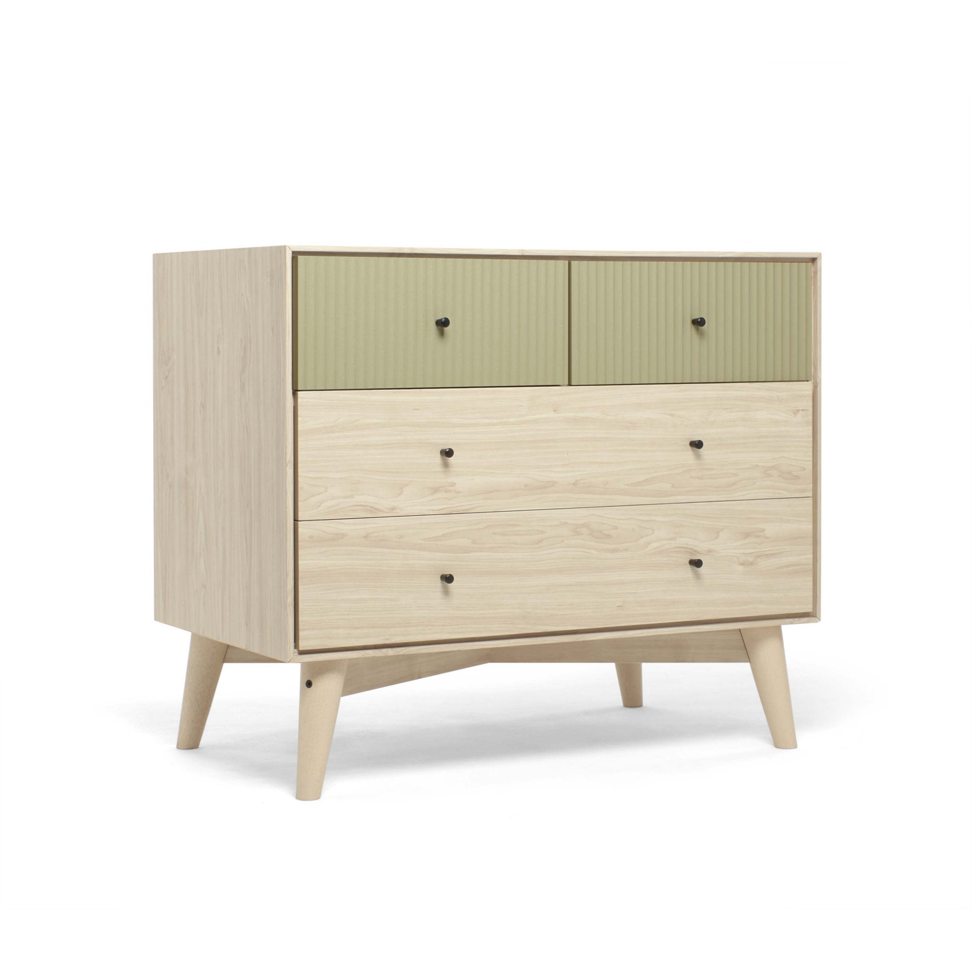 Mamas & Papas Coxley 2 Piece Nursery Furniture Set Natural / Olive