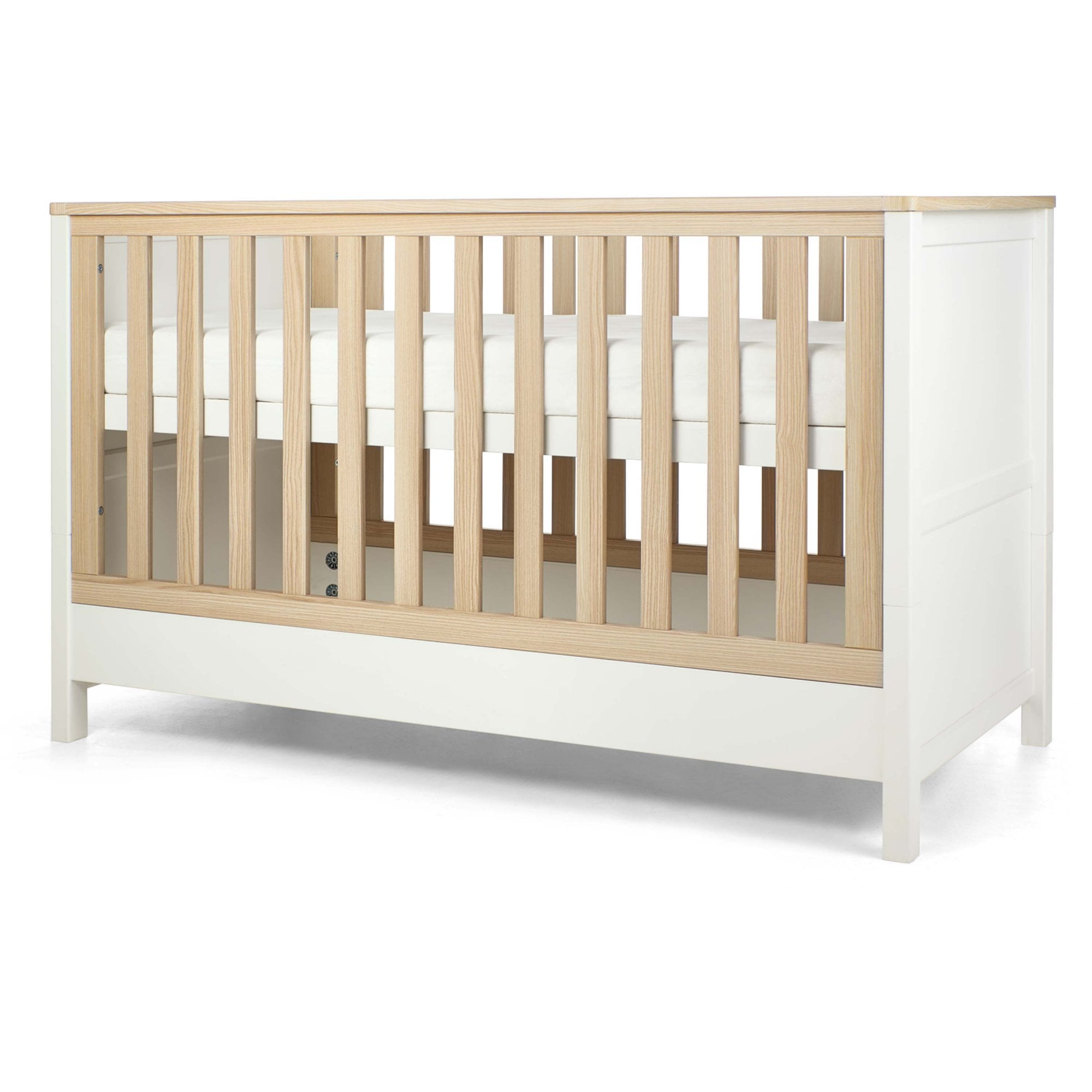 Mamas & Papas Harwell 2 Piece Nursery Furniture Set White/Natural
