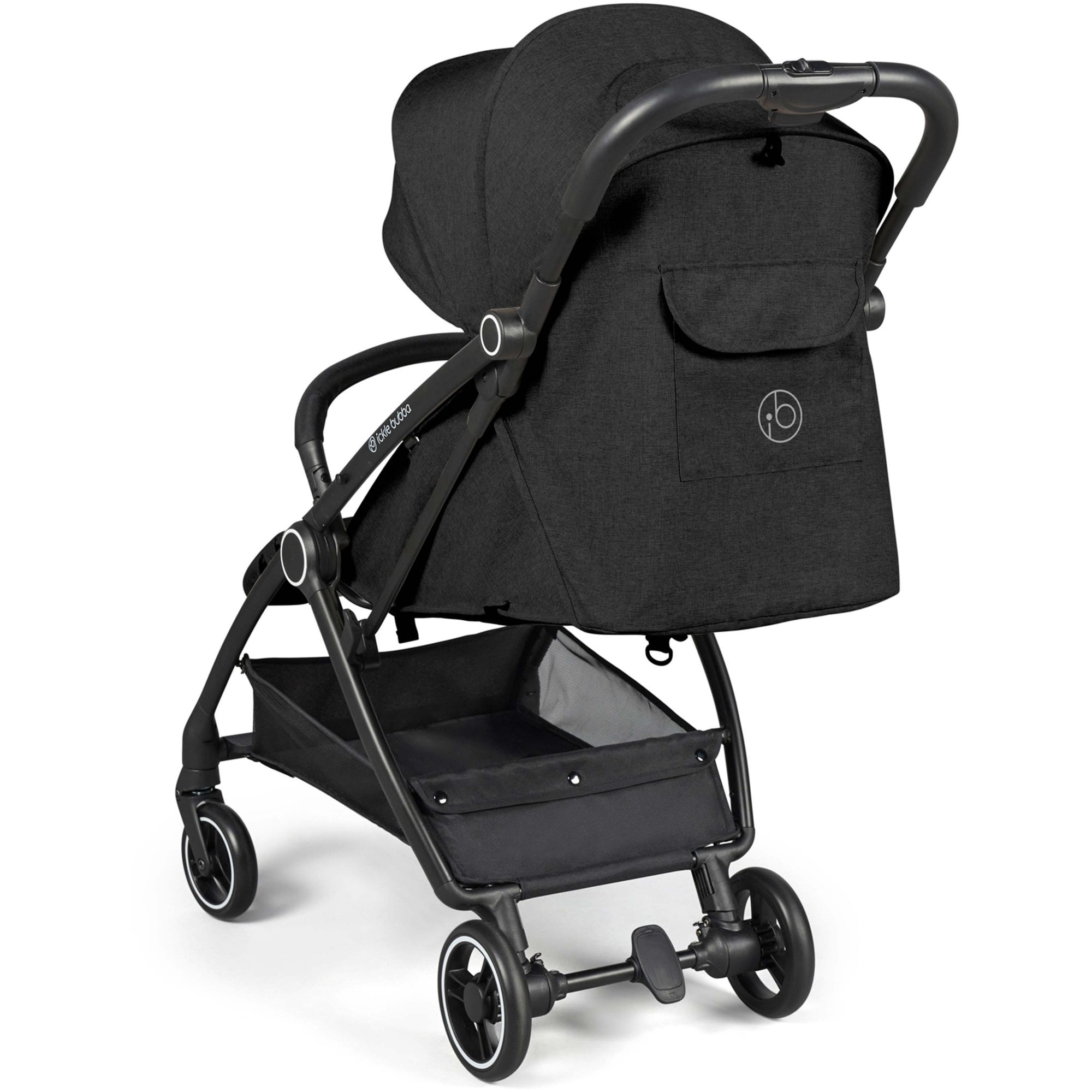 Ickle Bubba Aries Auto-Fold Stroller Black