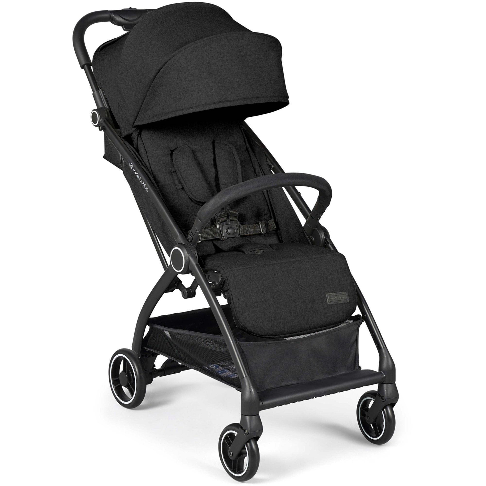 Ickle Bubba Aries Max Auto-Fold Stroller Black
