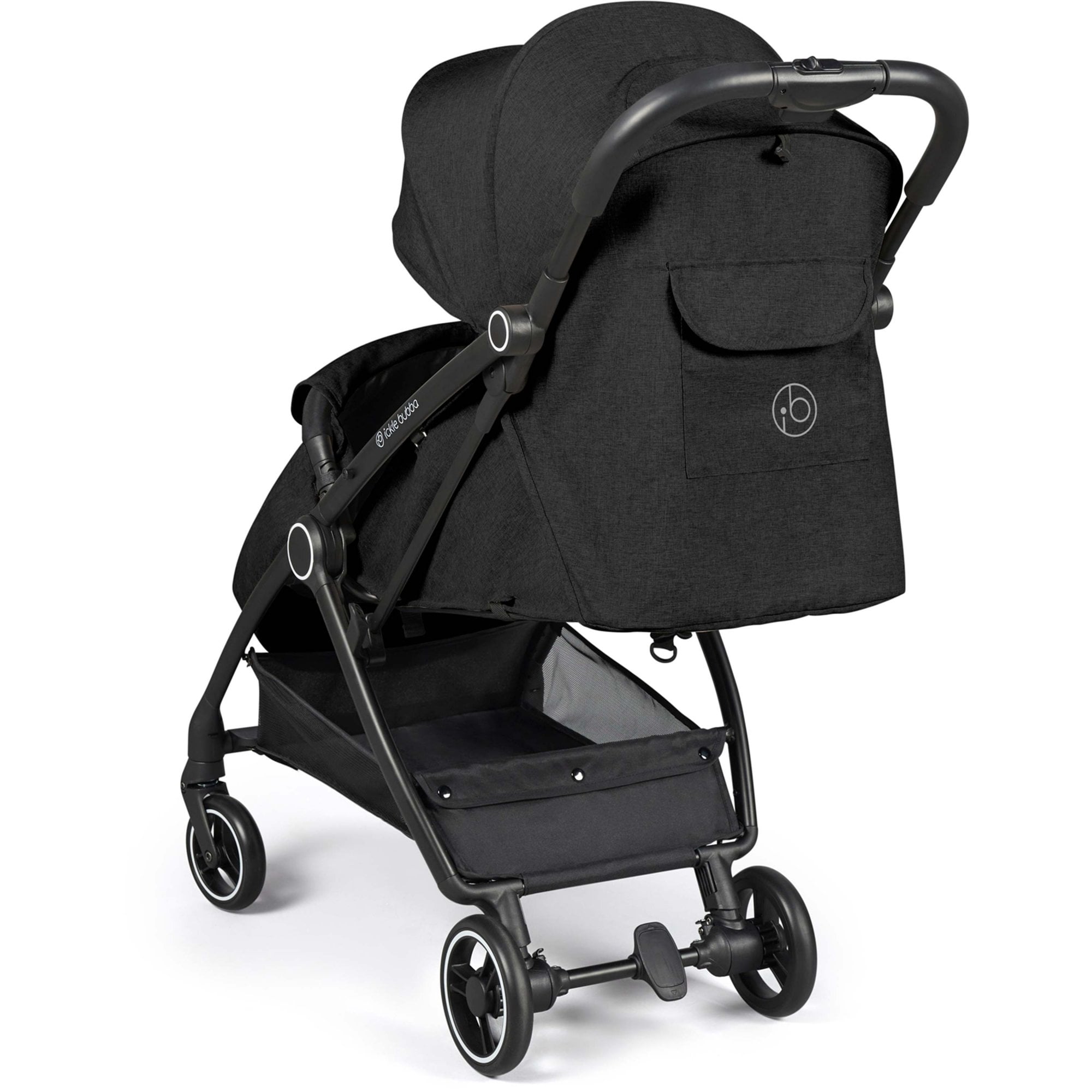 Ickle Bubba Aries Max Auto-Fold Stroller Black