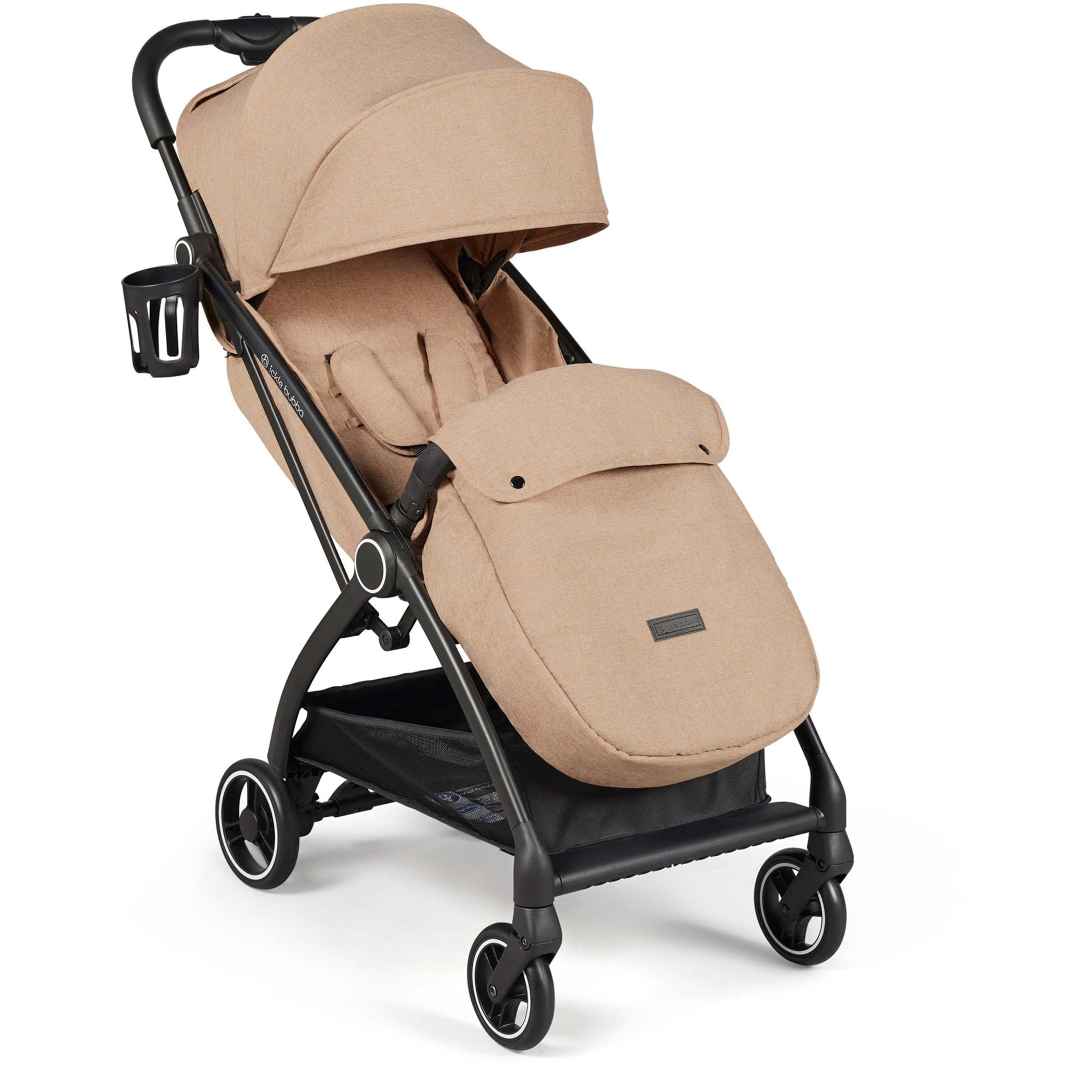 Ickle Bubba Aries Max Auto-Fold Stroller Biscuit