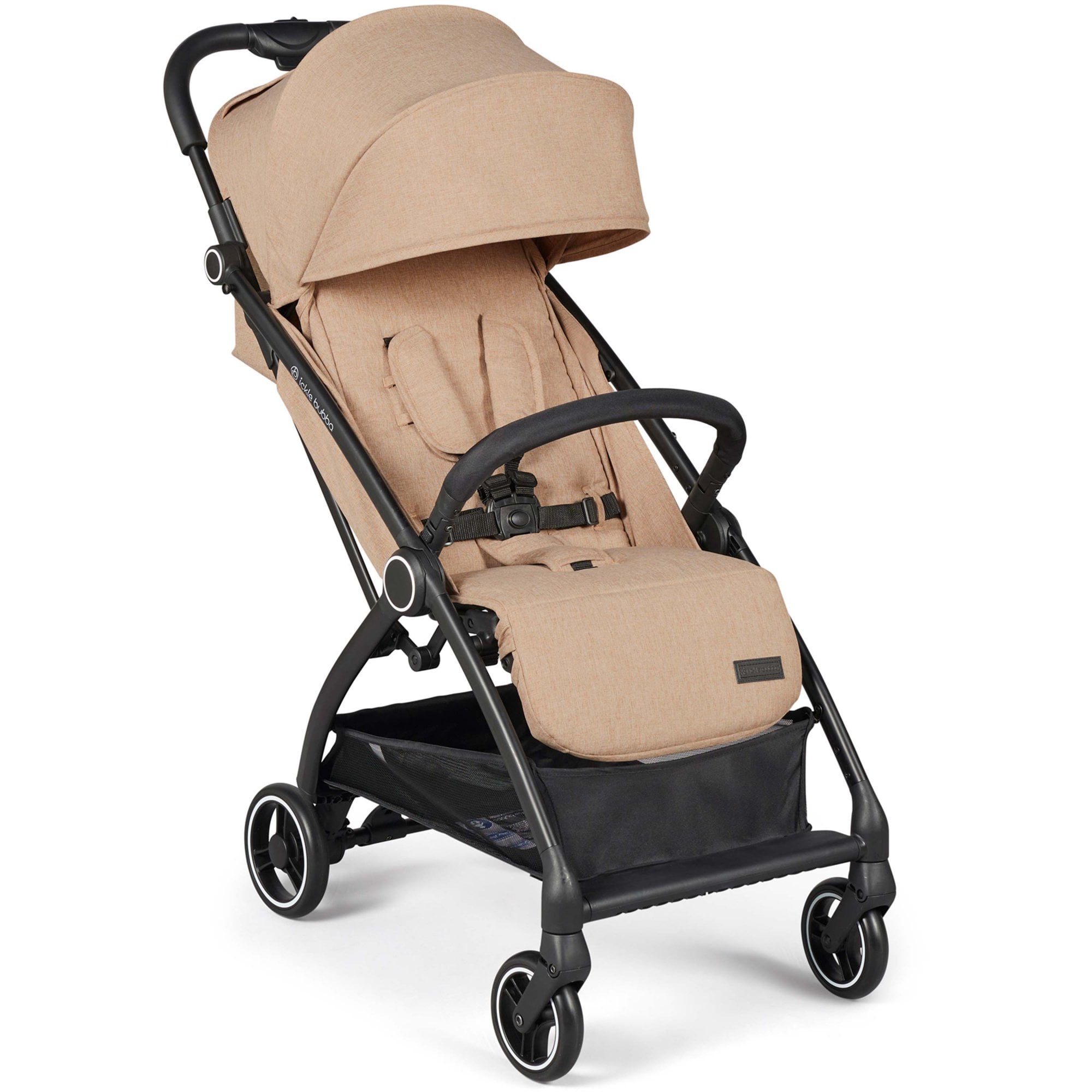 Ickle Bubba Aries Max Auto-Fold Stroller Biscuit