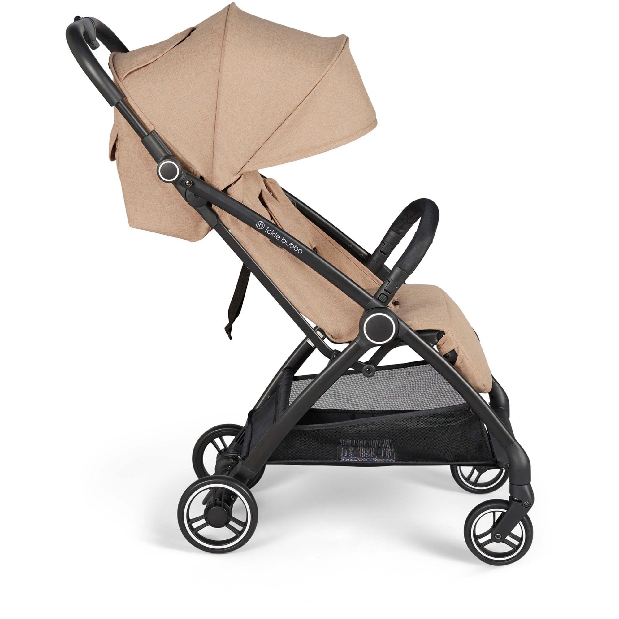 Ickle Bubba Aries Max Auto-Fold Stroller Biscuit
