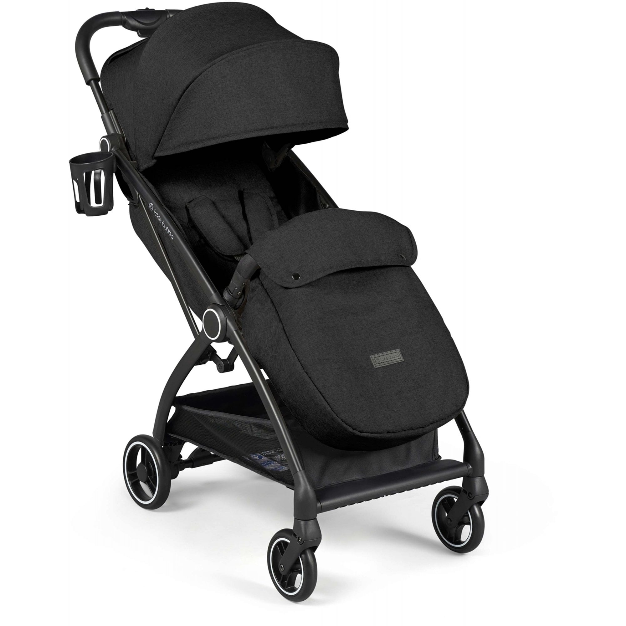 Ickle Bubba Aries Prime Auto-Fold Stroller Black