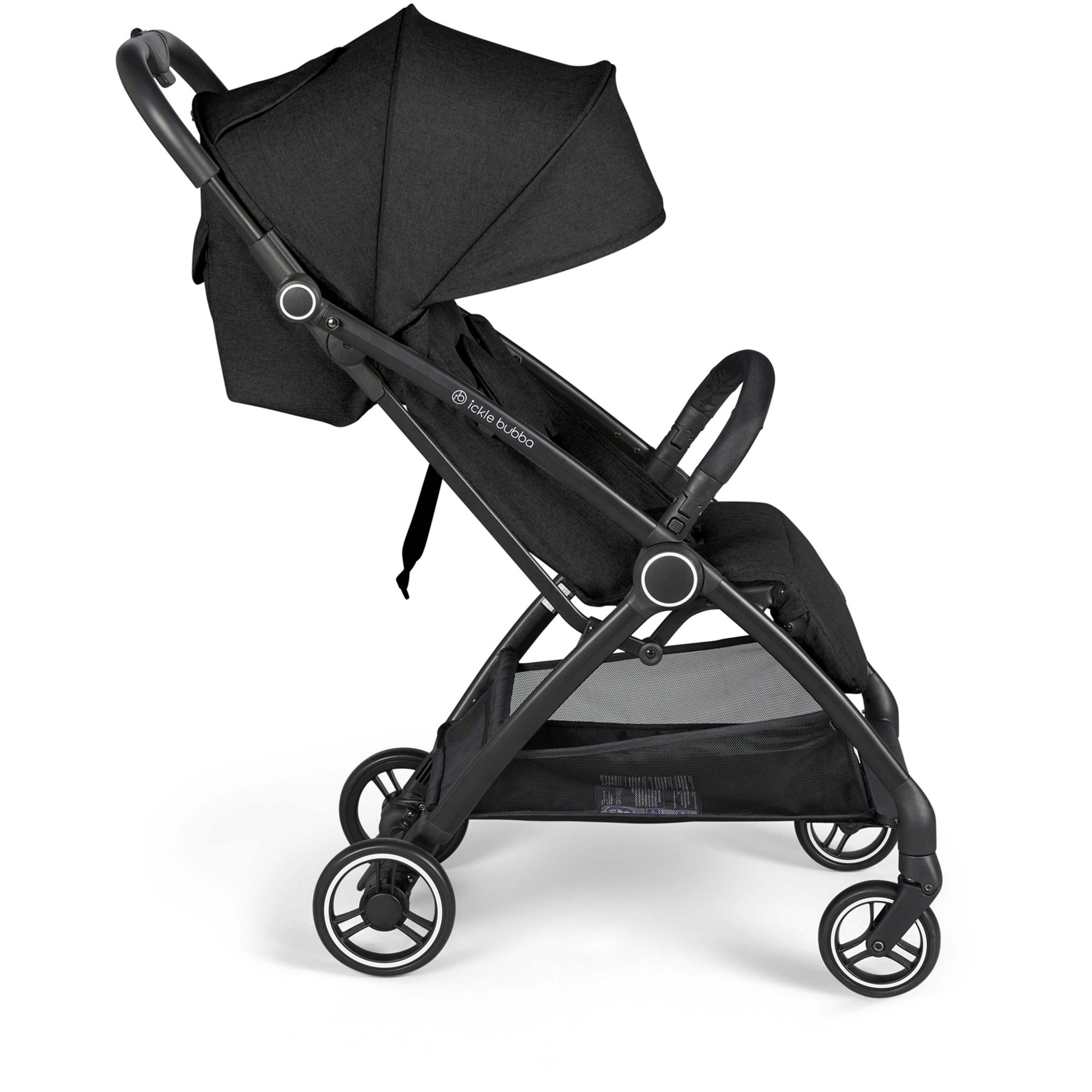 Ickle Bubba Aries Prime Auto-Fold Stroller Black