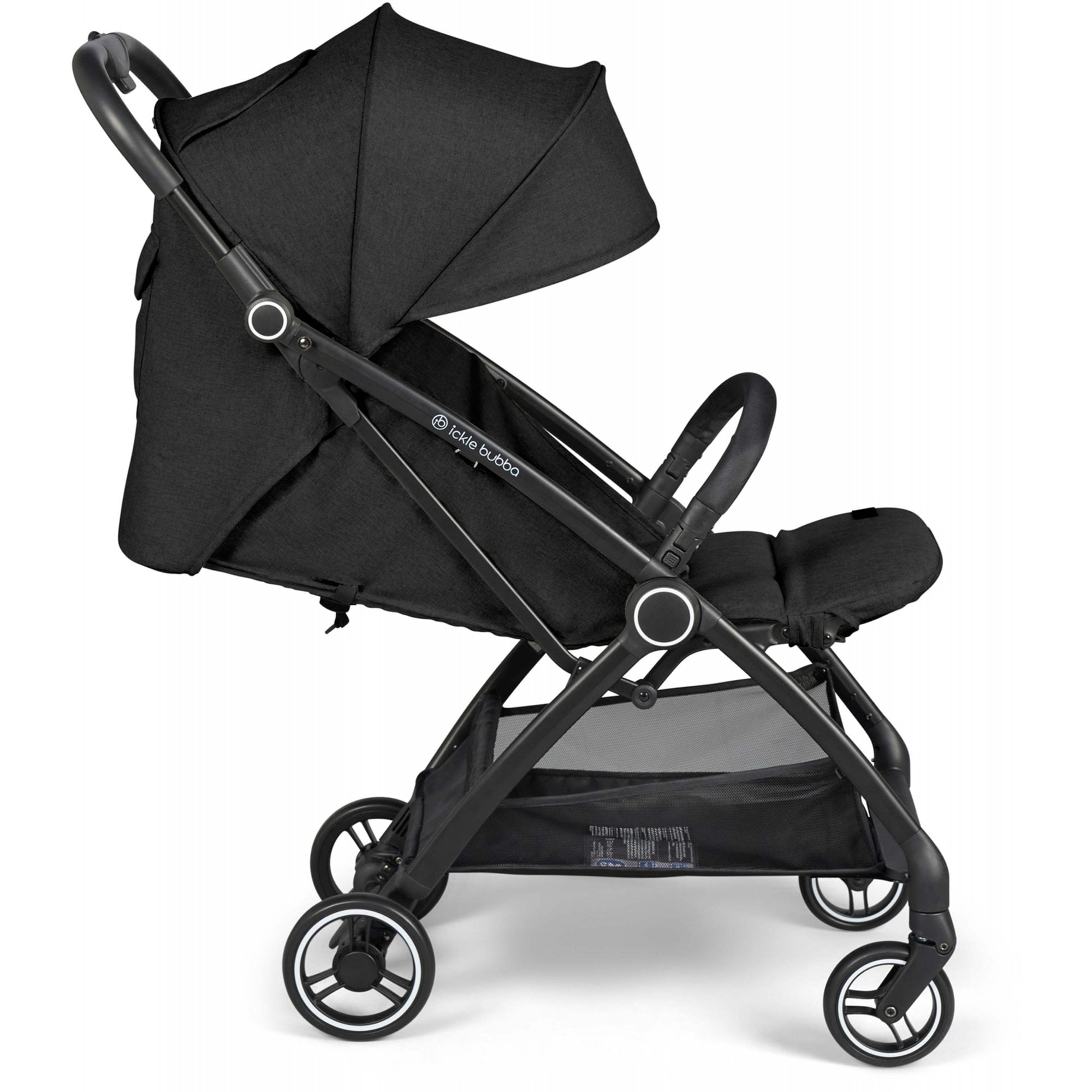 Ickle Bubba Aries Prime Auto-Fold Stroller Black