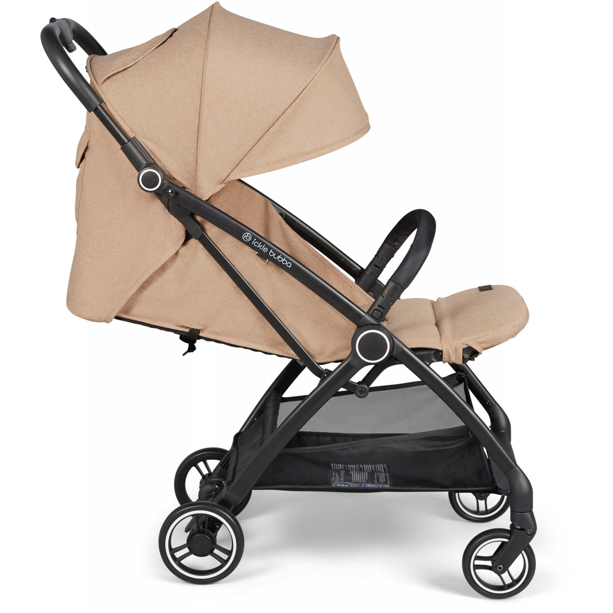 Ickle Bubba Aries Prime Auto-Fold Stroller Biscuit