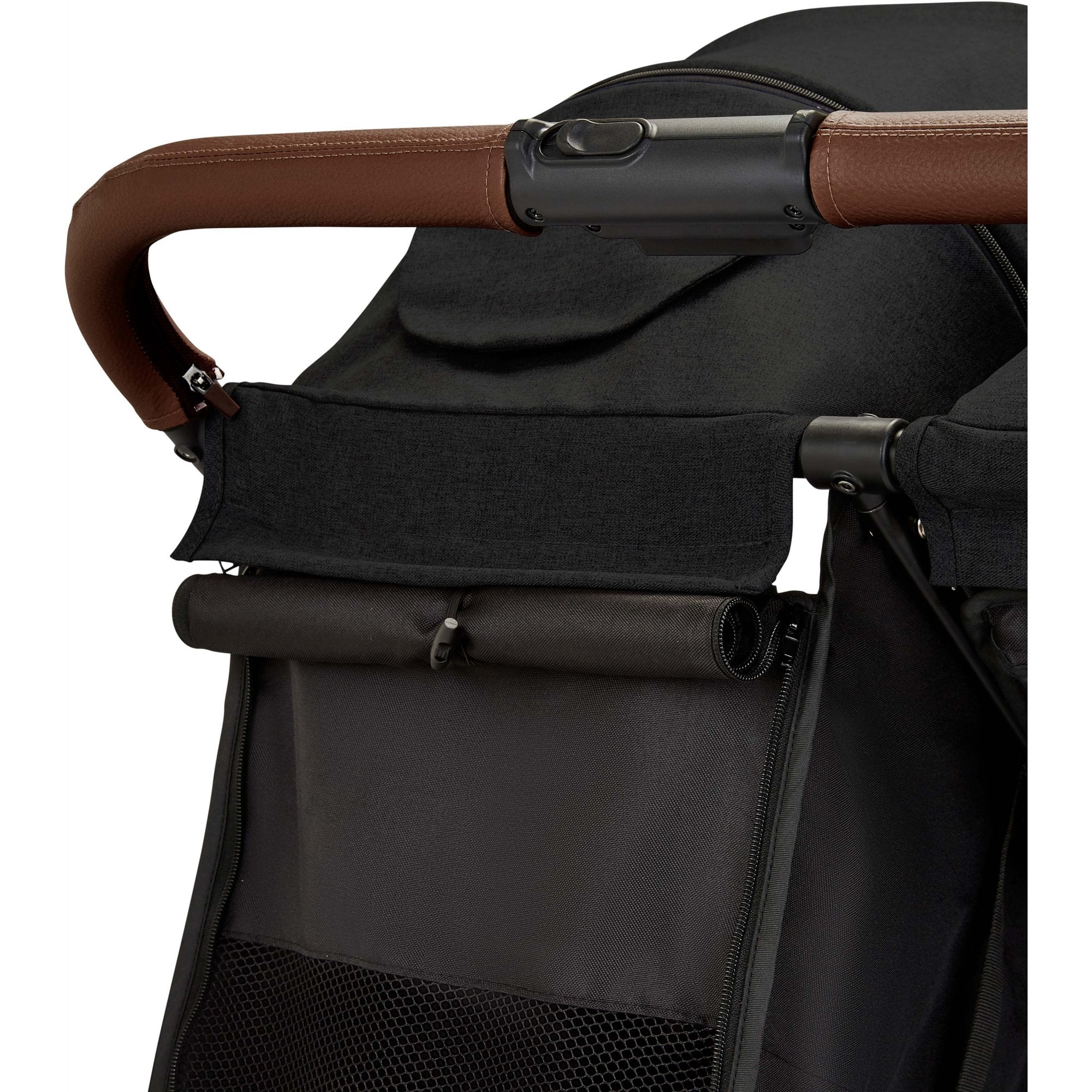 Ickle Bubba Venus Max Twin Stroller Black