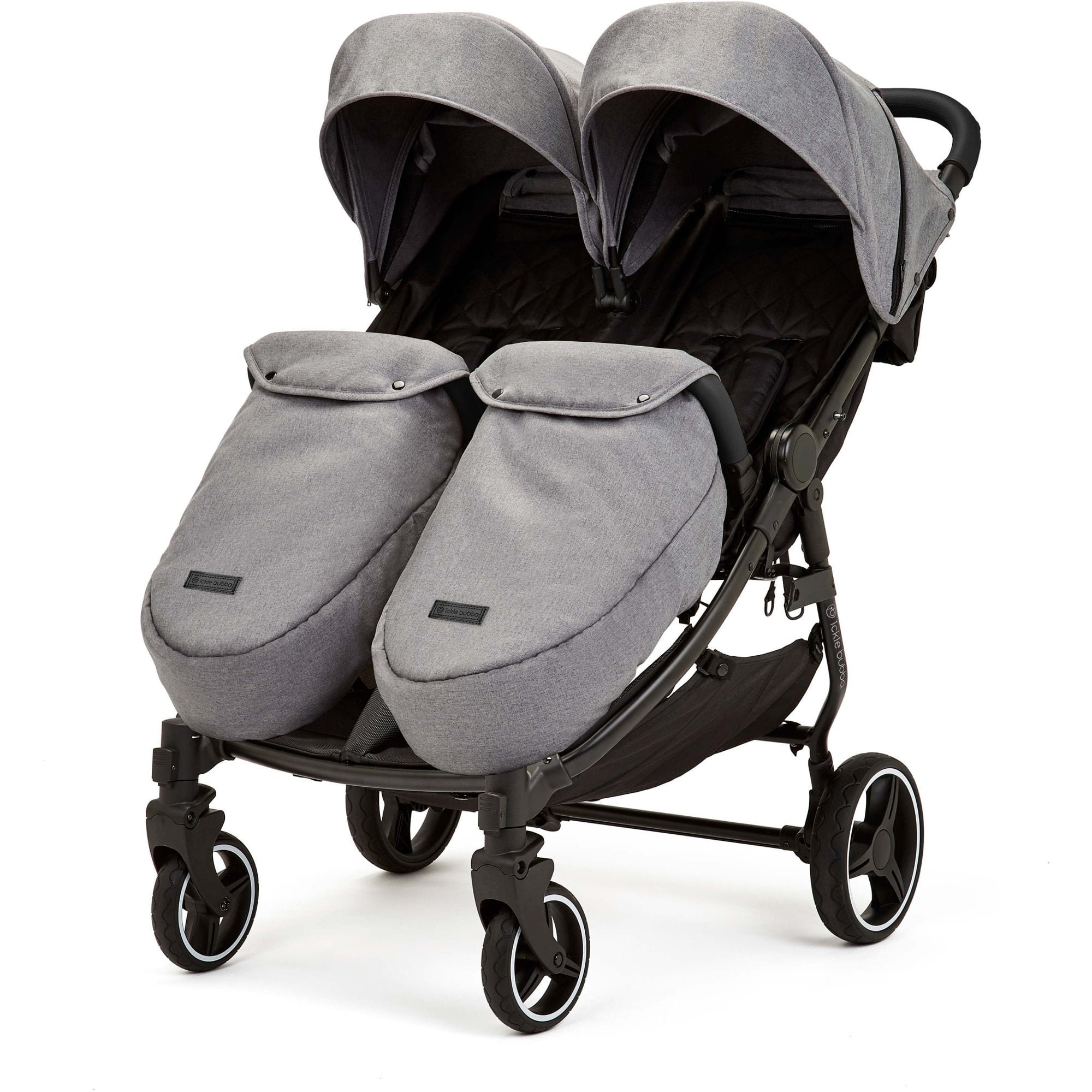 Ickle Bubba Venus Max Twin Stroller Space Grey