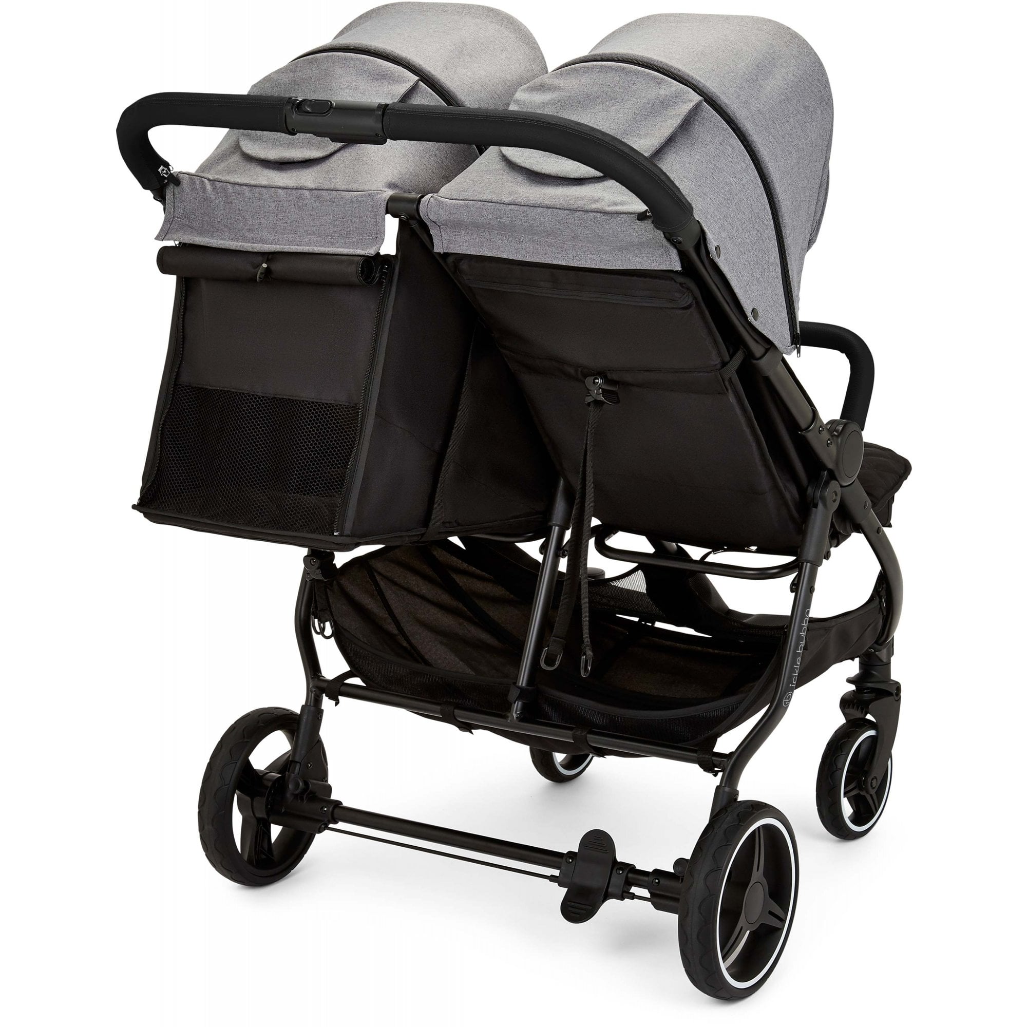 Ickle Bubba Venus Max Twin Stroller Space Grey
