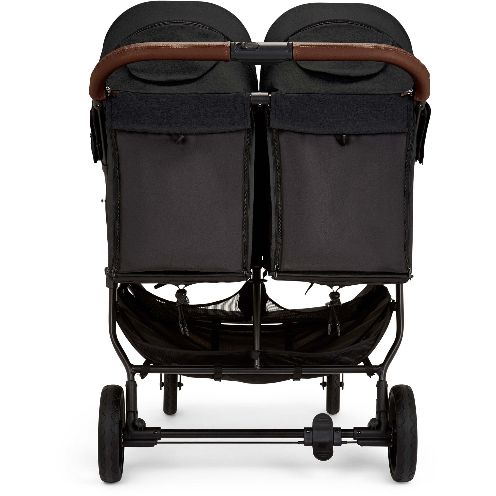 Ickle Bubba Venus Prime Twin Stroller Black