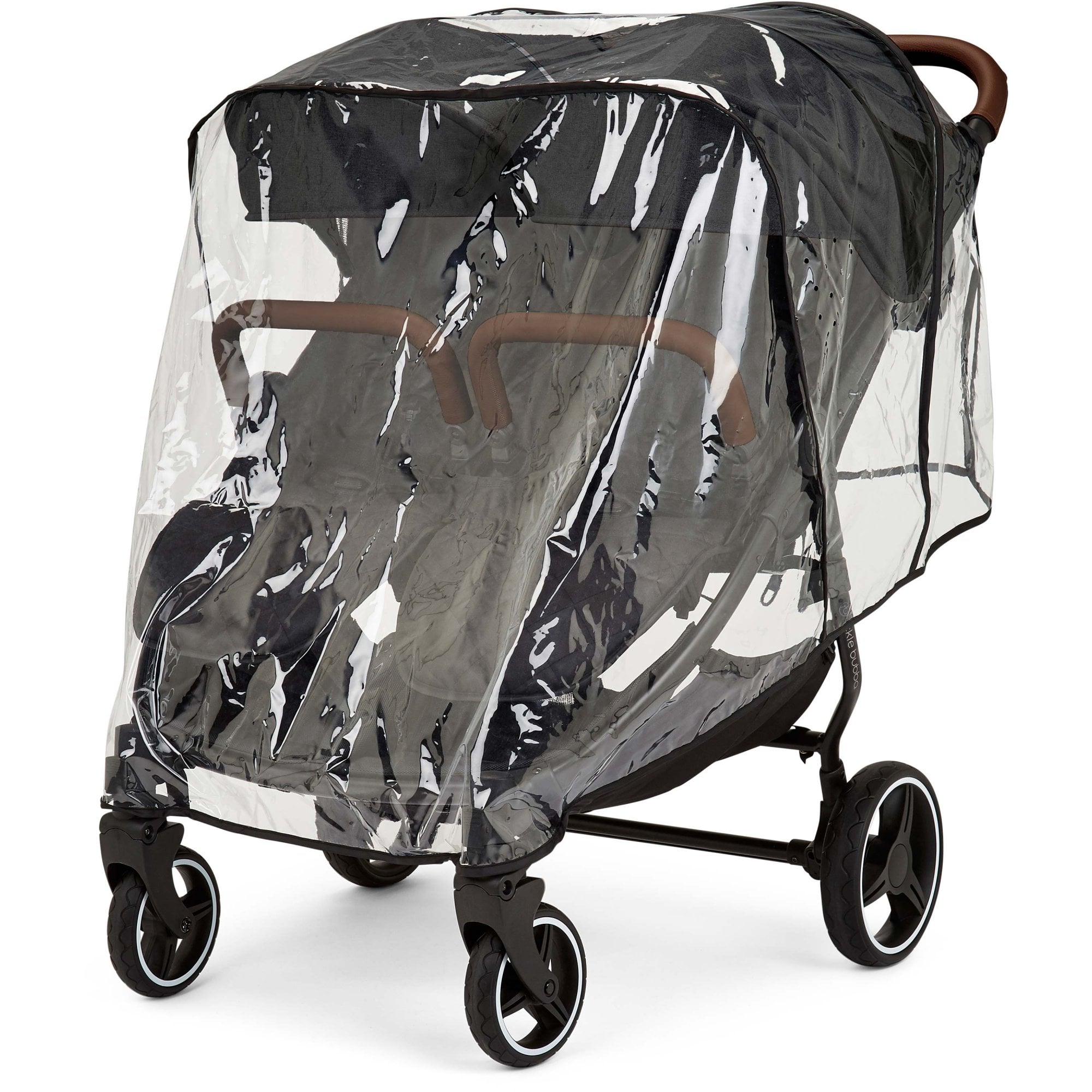 Ickle Bubba Venus Prime Twin Stroller Black