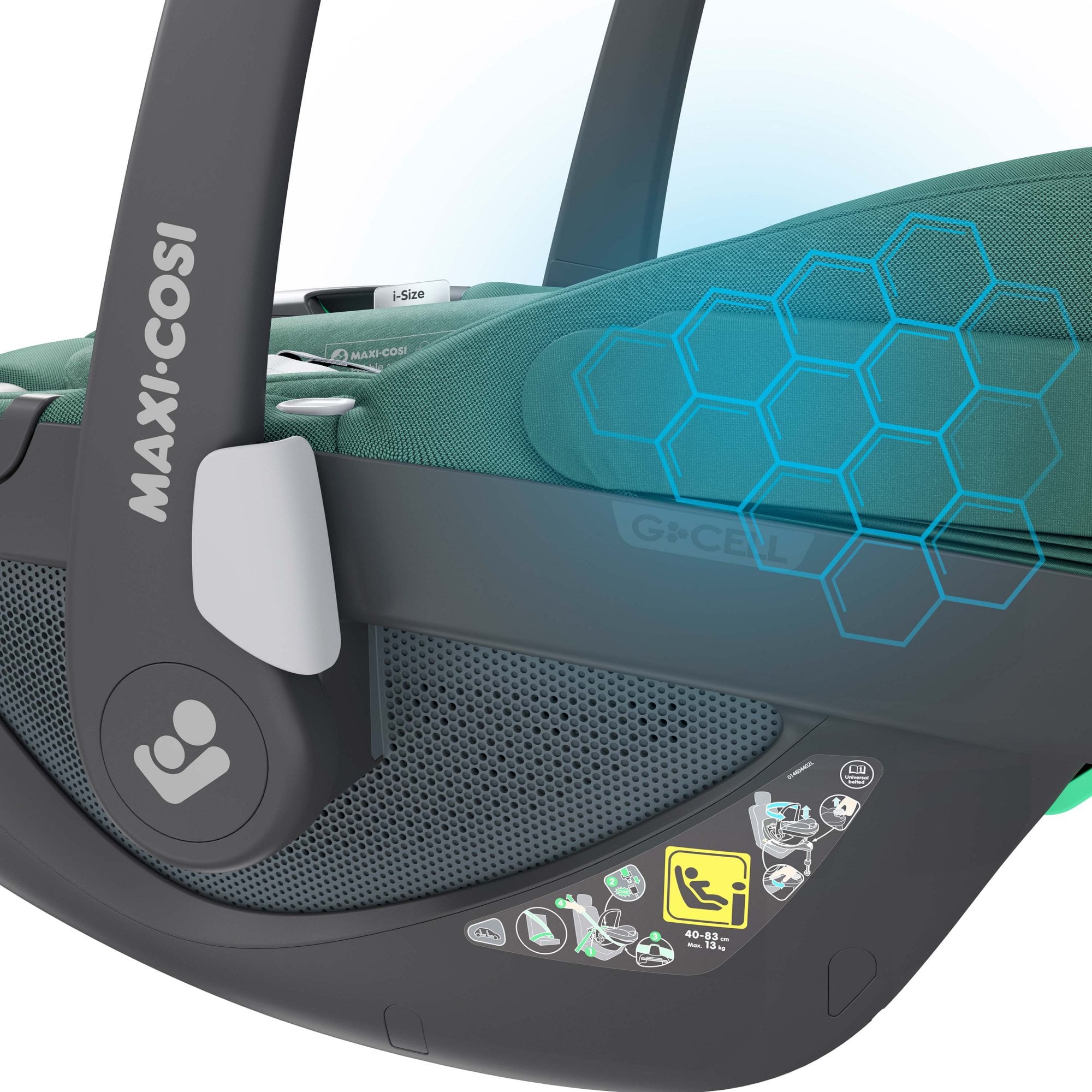 Maxi Cosi Pebble 360 i-Size Infant Carrier Essential Green