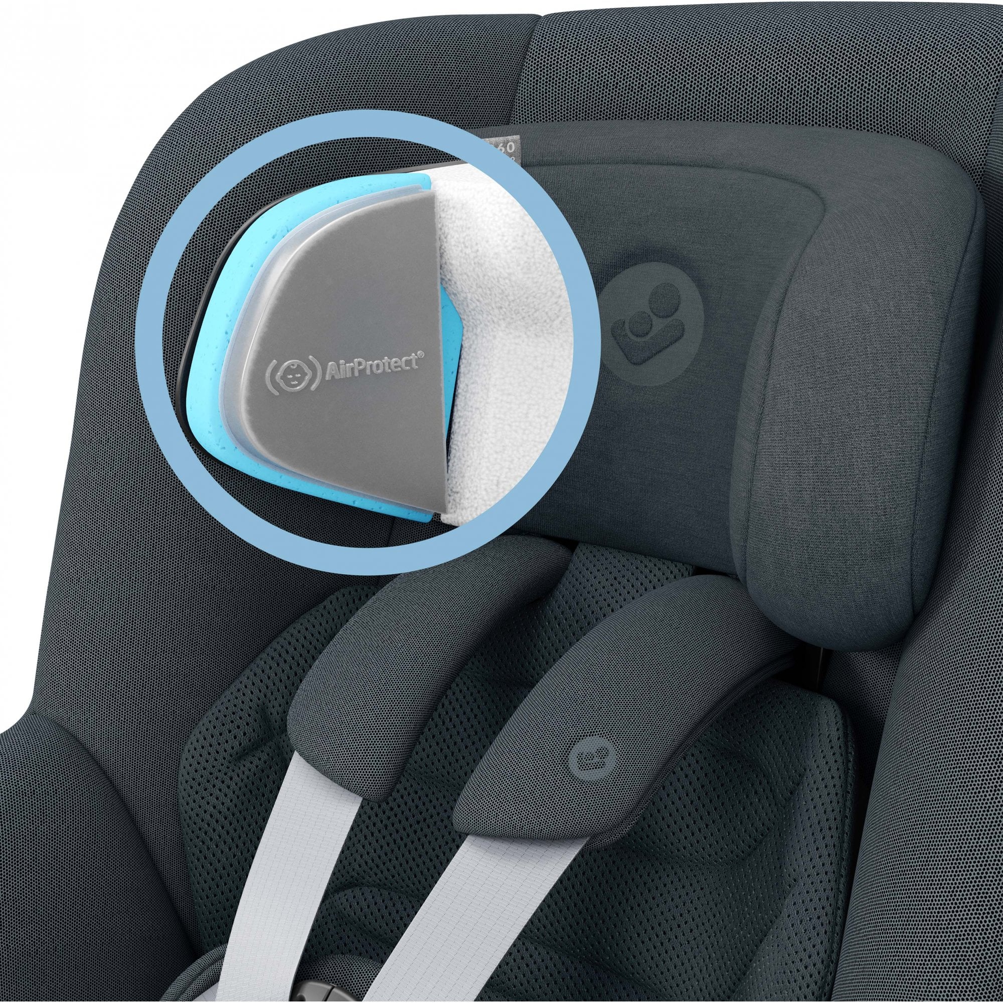 Maxi Cosi Mica 360 Pro i-Size Car Seat Authentic Graphite