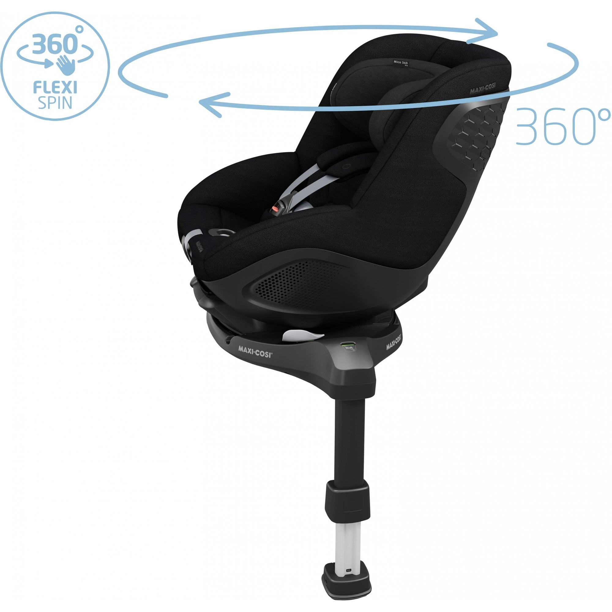 Maxi Cosi Mica 360 Pro i-Size Car Seat Authentic Black