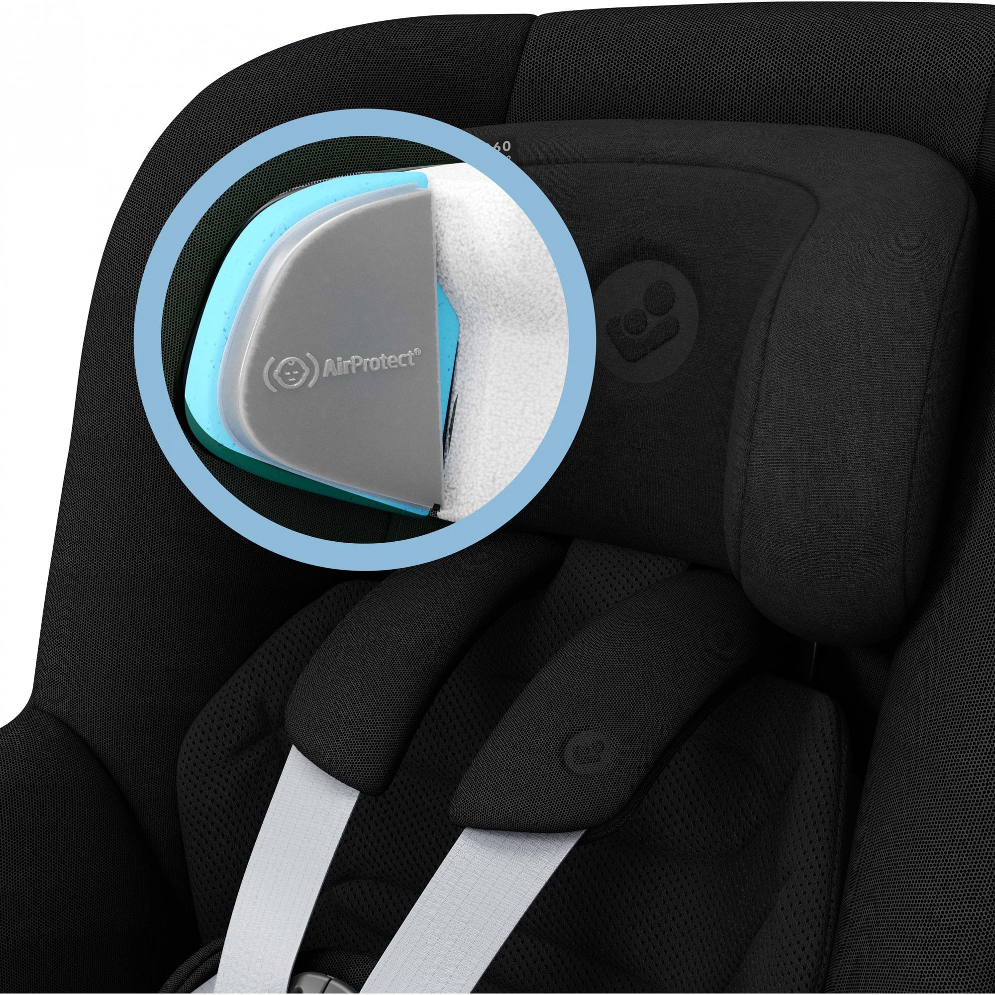 Maxi Cosi Mica 360 Pro i-Size Car Seat Authentic Black