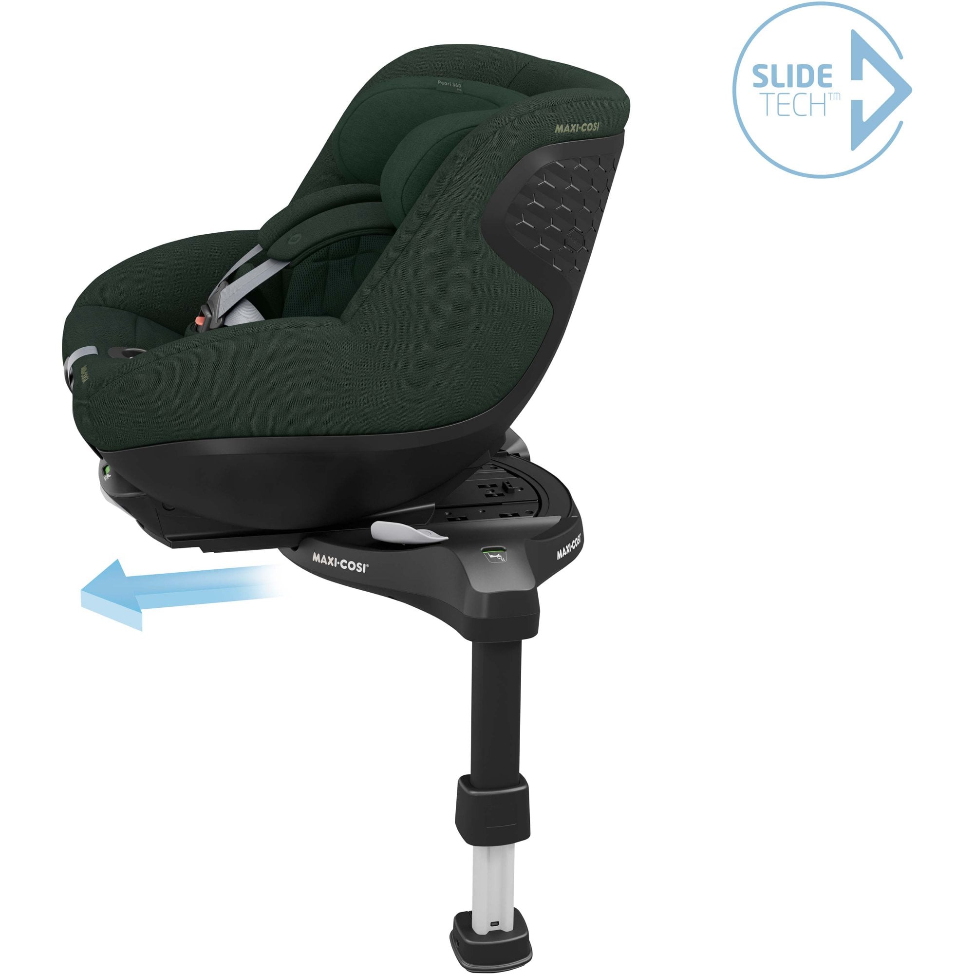 Maxi Cosi Pearl 360 Pro i-Size Toddler Car Seat Authentic Green