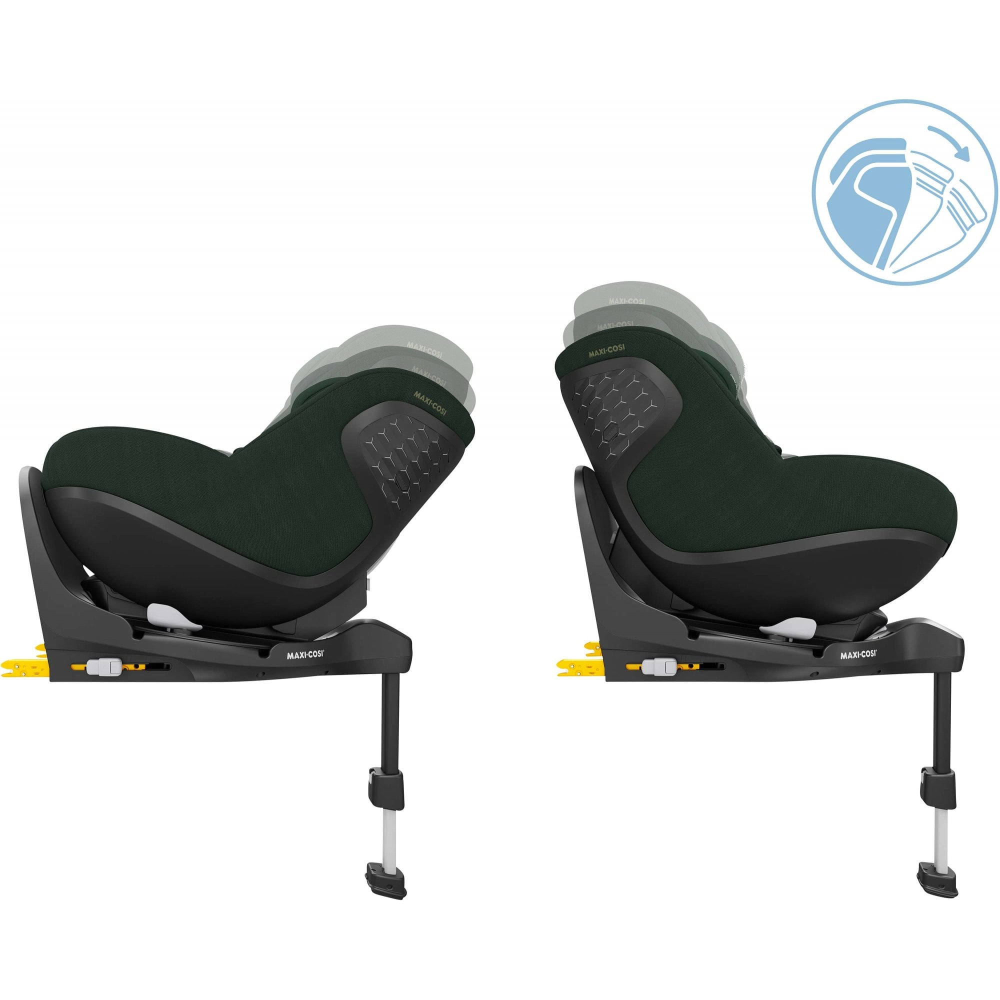 Maxi Cosi Pearl 360 Pro i-Size Toddler Car Seat Authentic Green