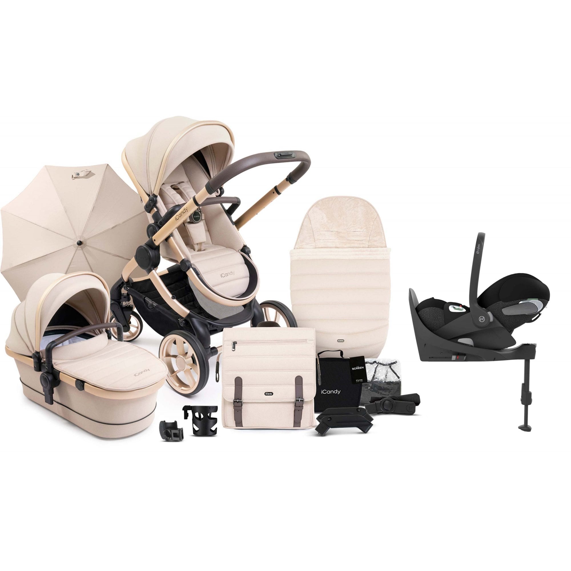 iCandy Peach 7 Complete Editions Bundle Biscotti + Cloud T & Base