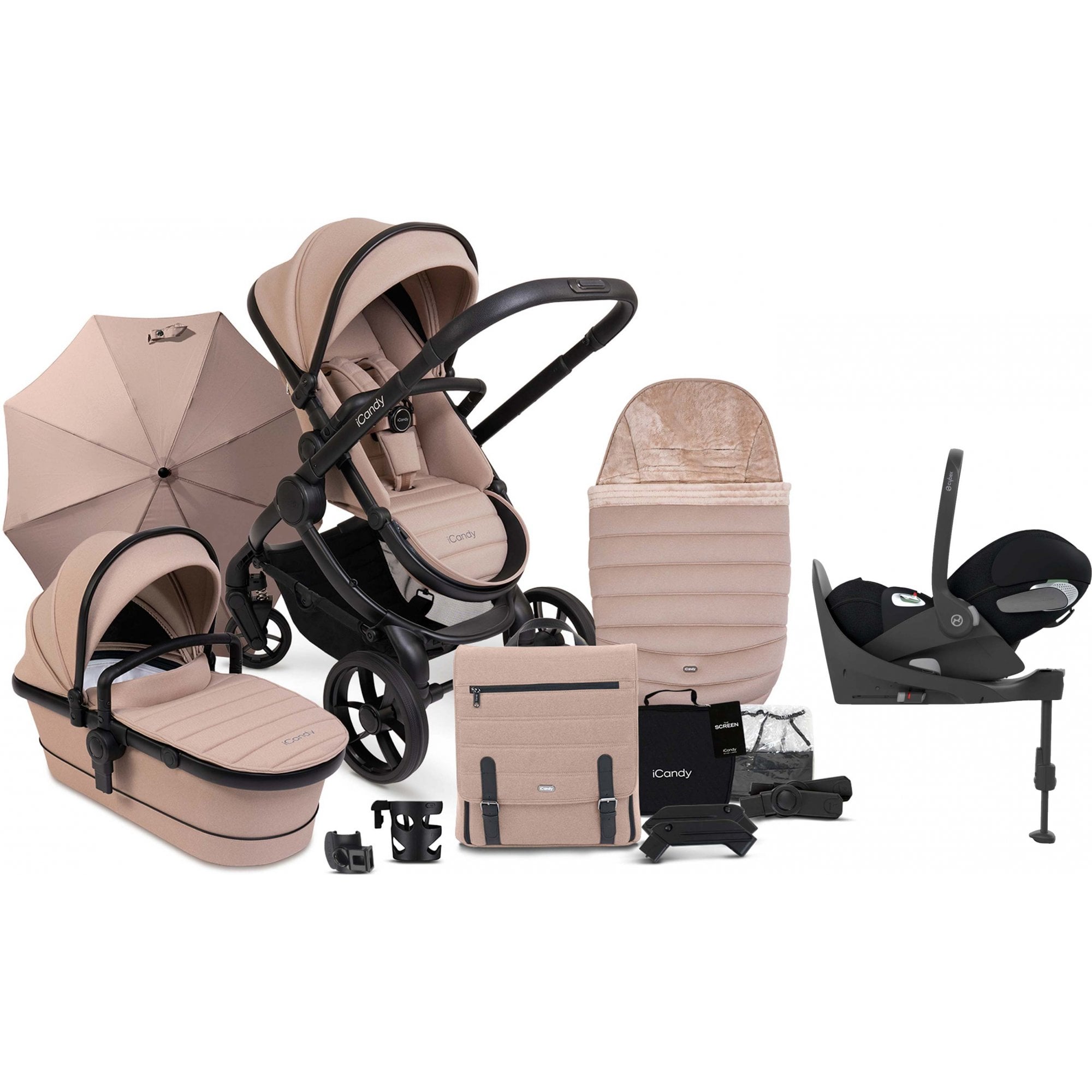 iCandy Peach 7 Complete Bundle Cookie + Cloud T Plus & Base