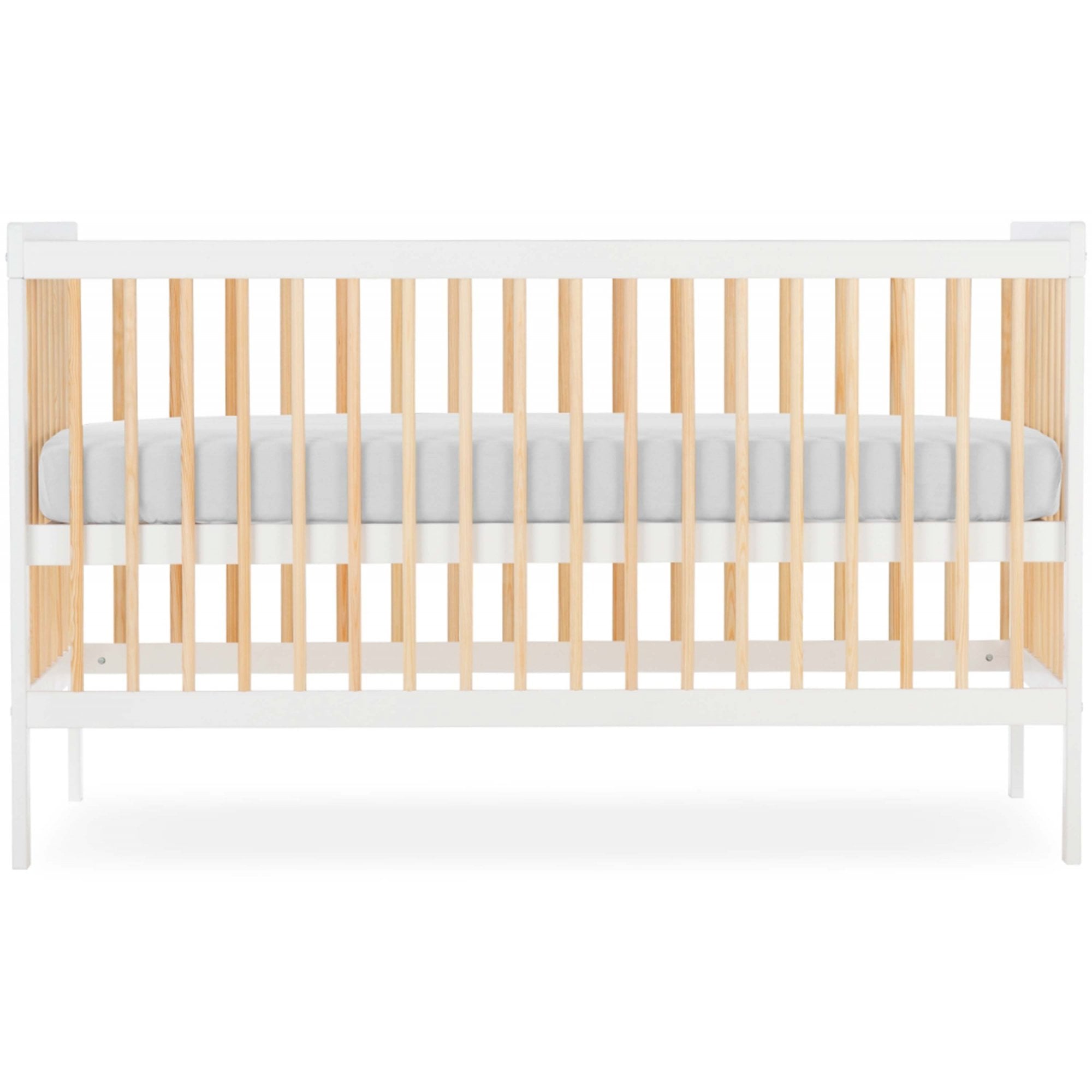 CuddleCo Nola 2 Piece Nursery Set Natural/White