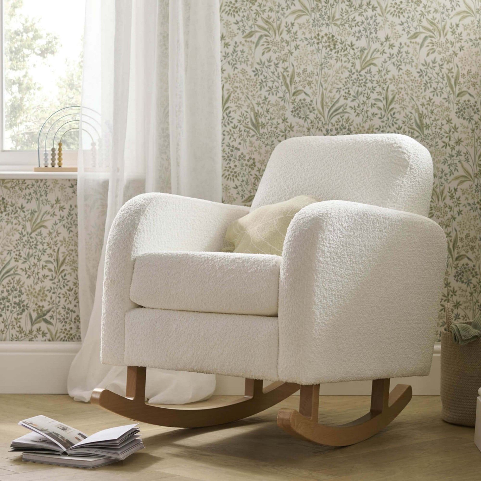CuddleCo Etta Nursing Chair Off White Boucle