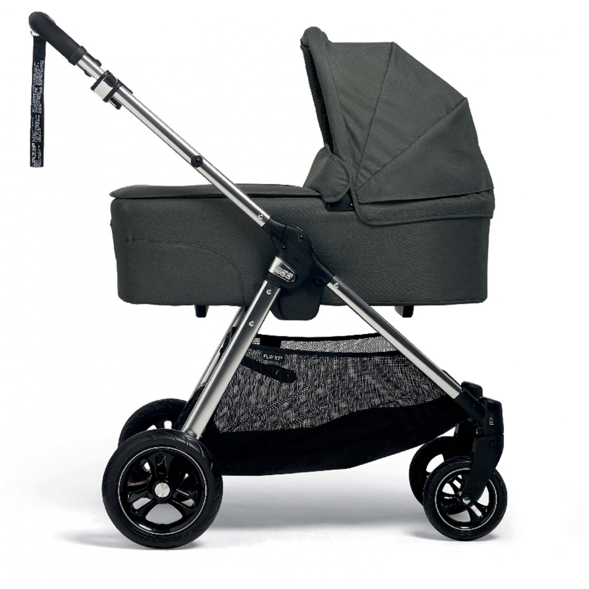 Mamas & Papas Flip XT3 Essential Bundle Harbour Grey + Cabriofix I-Size Car Seat + Base