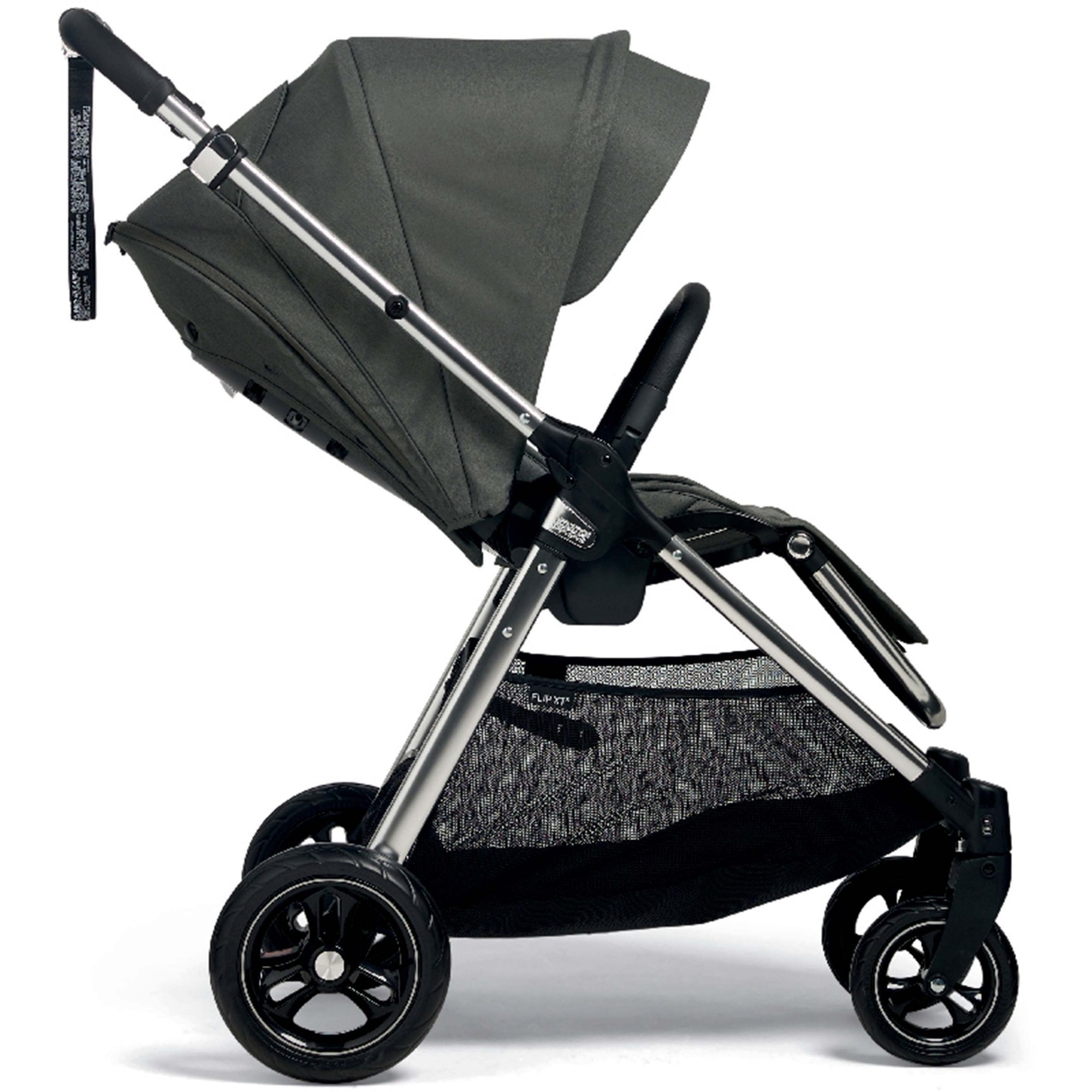 Mamas & Papas Flip XT3 Essential Bundle Harbour Grey + Cabriofix I-Size Car Seat + Base