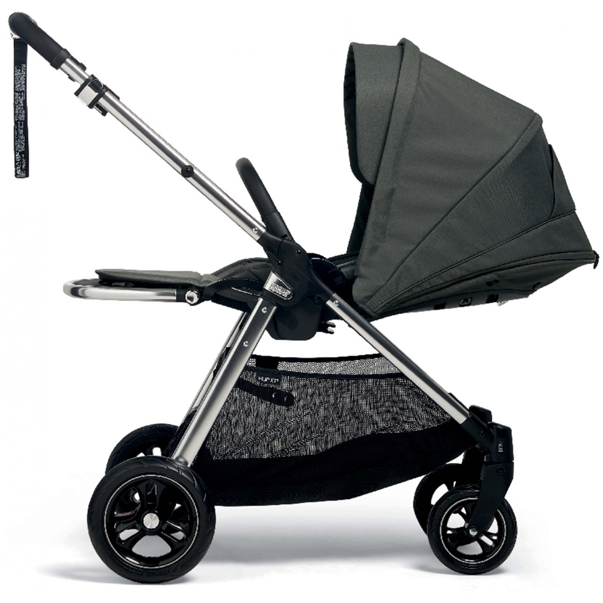 Mamas & Papas Flip XT3 Essential Bundle Harbour Grey + Cabriofix I-Size Car Seat + Base