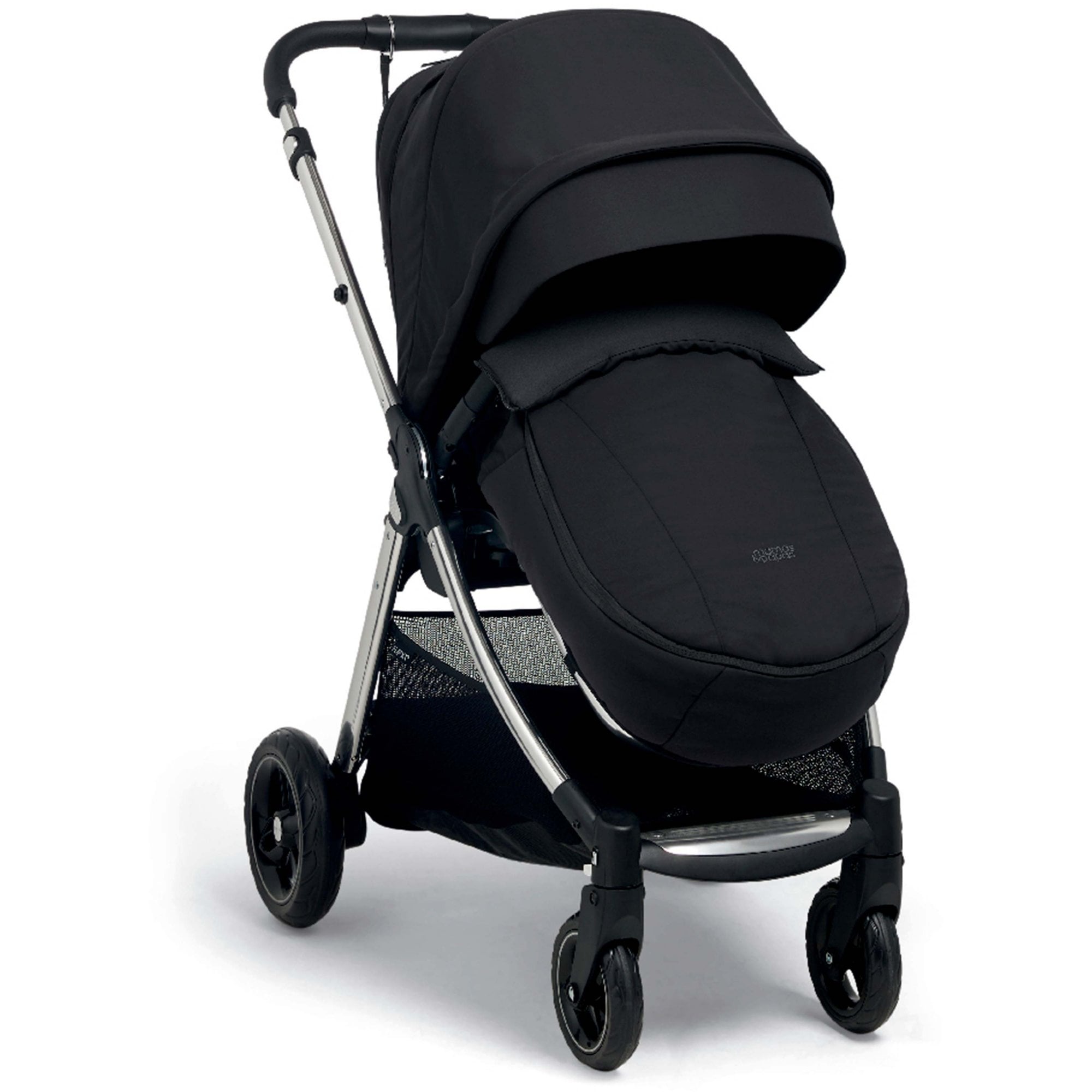 Mamas & Papas Flip XT3 Essential Bundle Slated Navy + Cabriofix I-Size Car Seat + Base