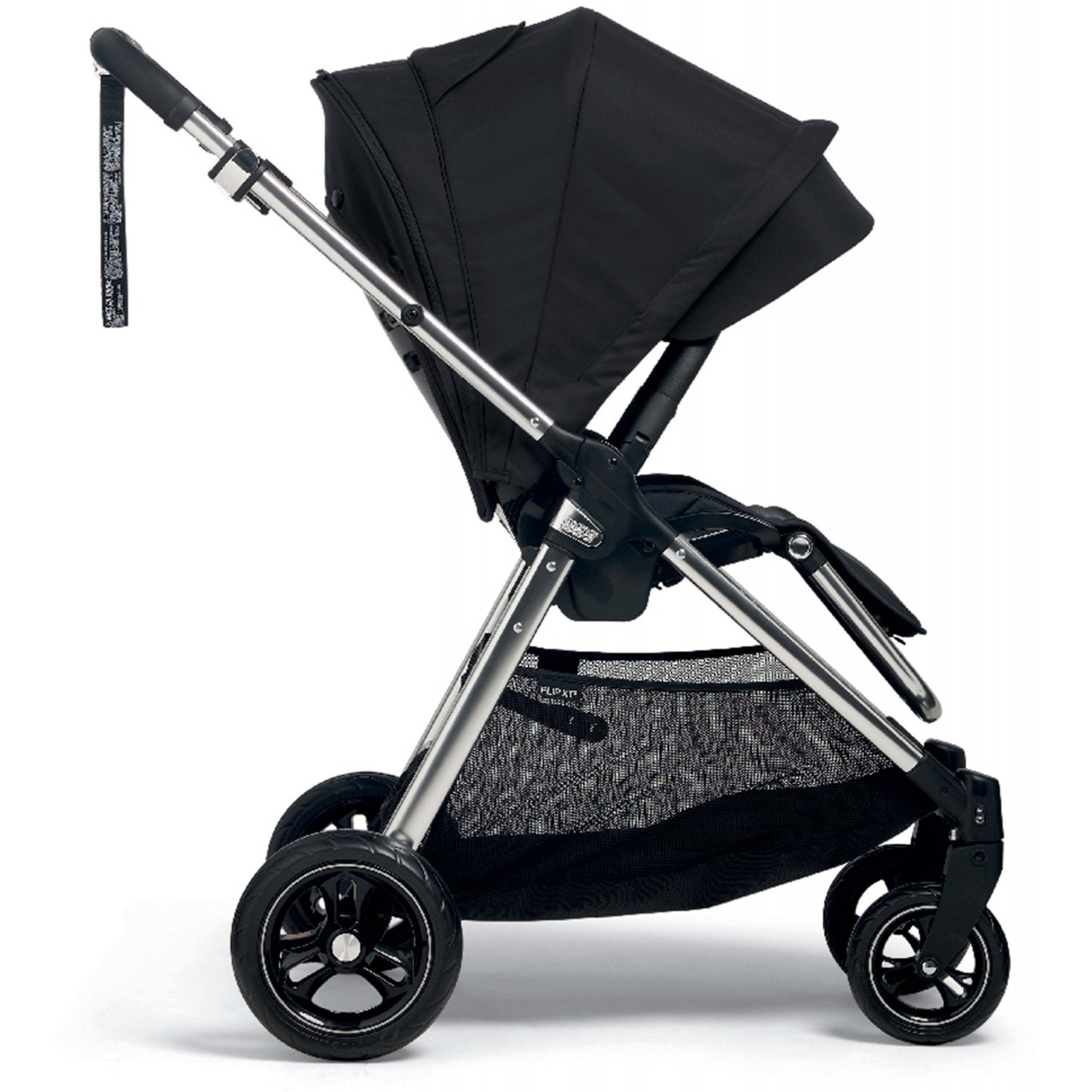 Mamas & Papas Flip XT3 Essential Bundle Slated Navy + Cabriofix I-Size Car Seat + Base