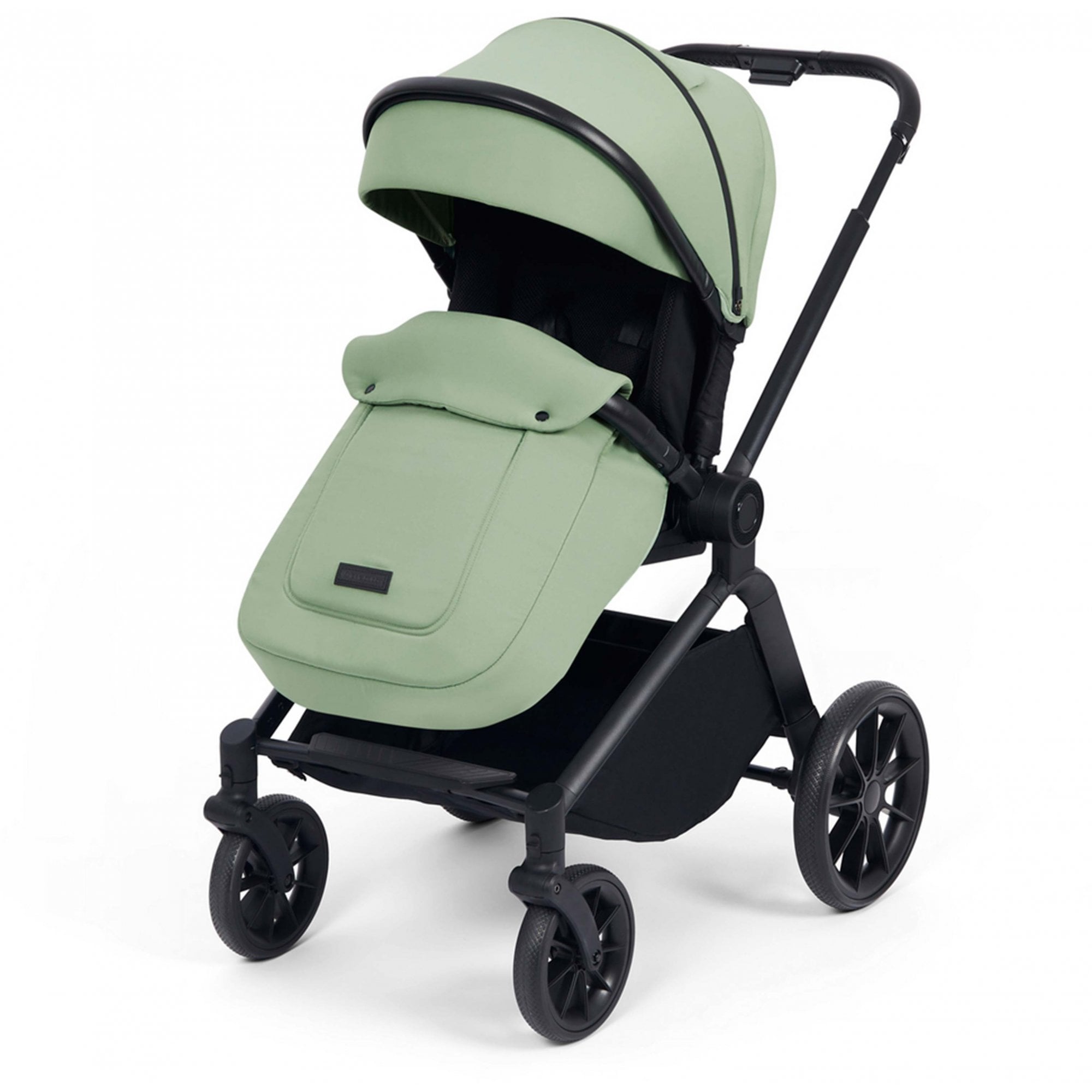 Ickle Bubba Altima 12 Piece Travel System with i-Size Stratus Car Seat & ISOFIX Base Sage Green