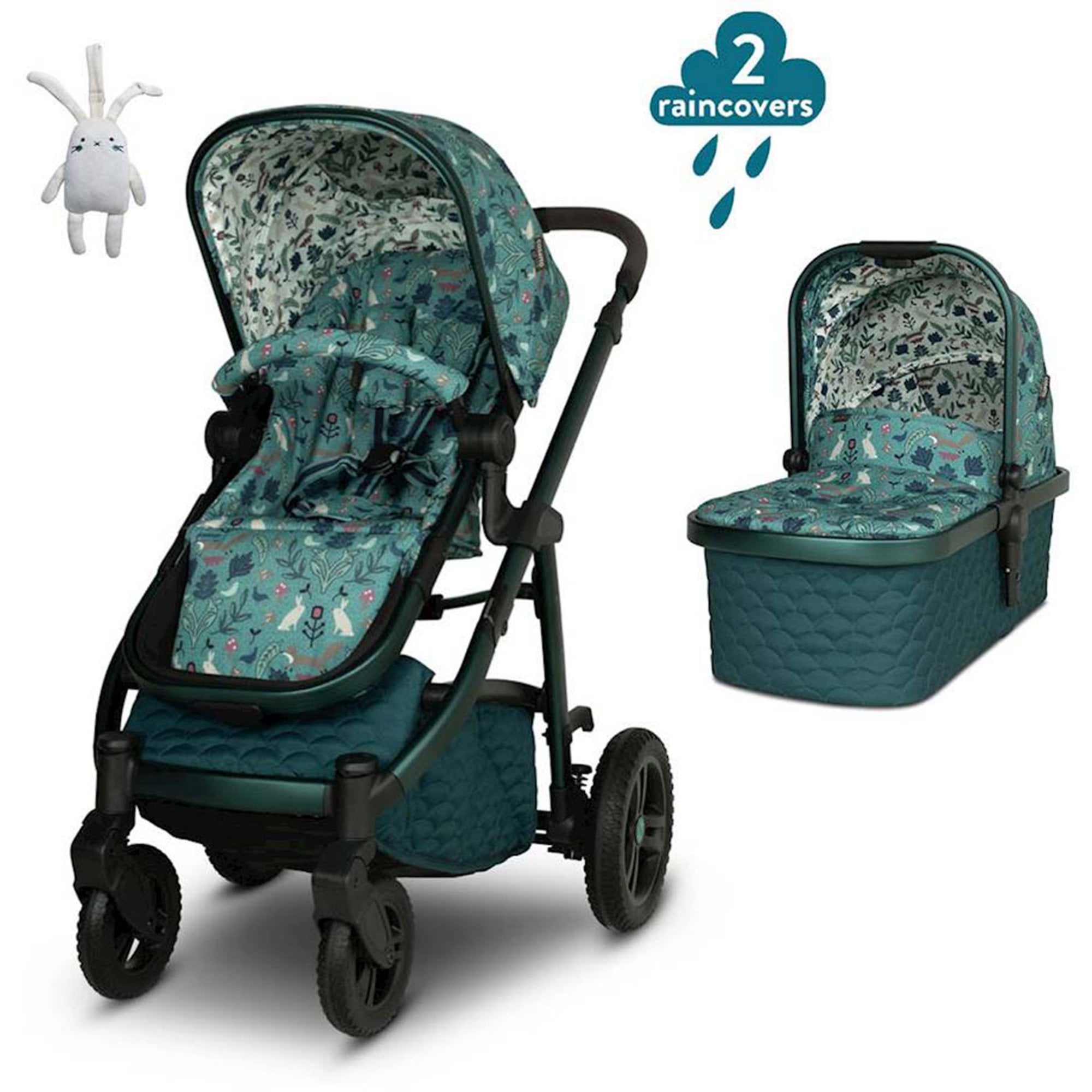 Cosatto Wow 3 Pram & Pushchair Masquerade