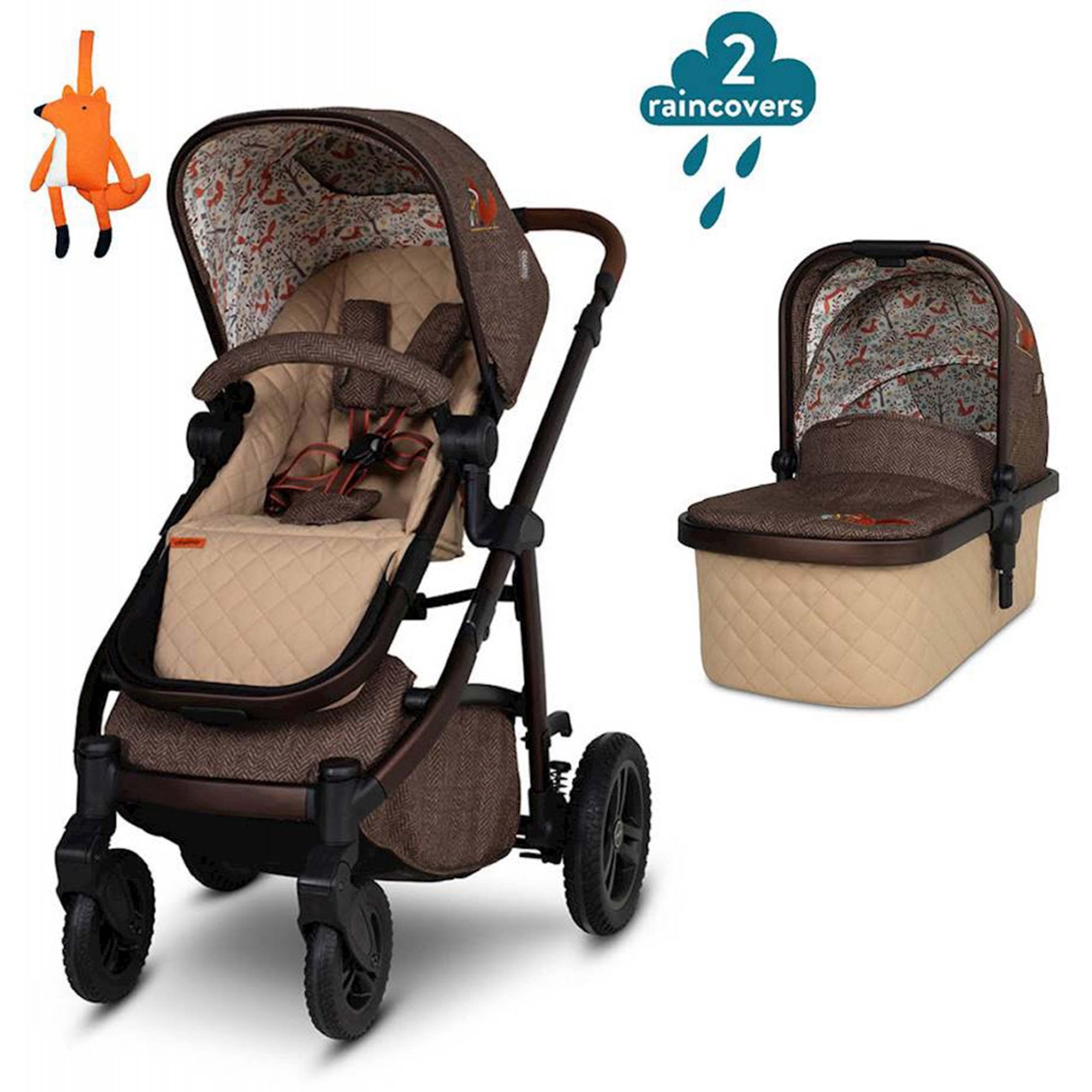 Cosatto Wow 3 Pram & Pushchair Foxford Hall