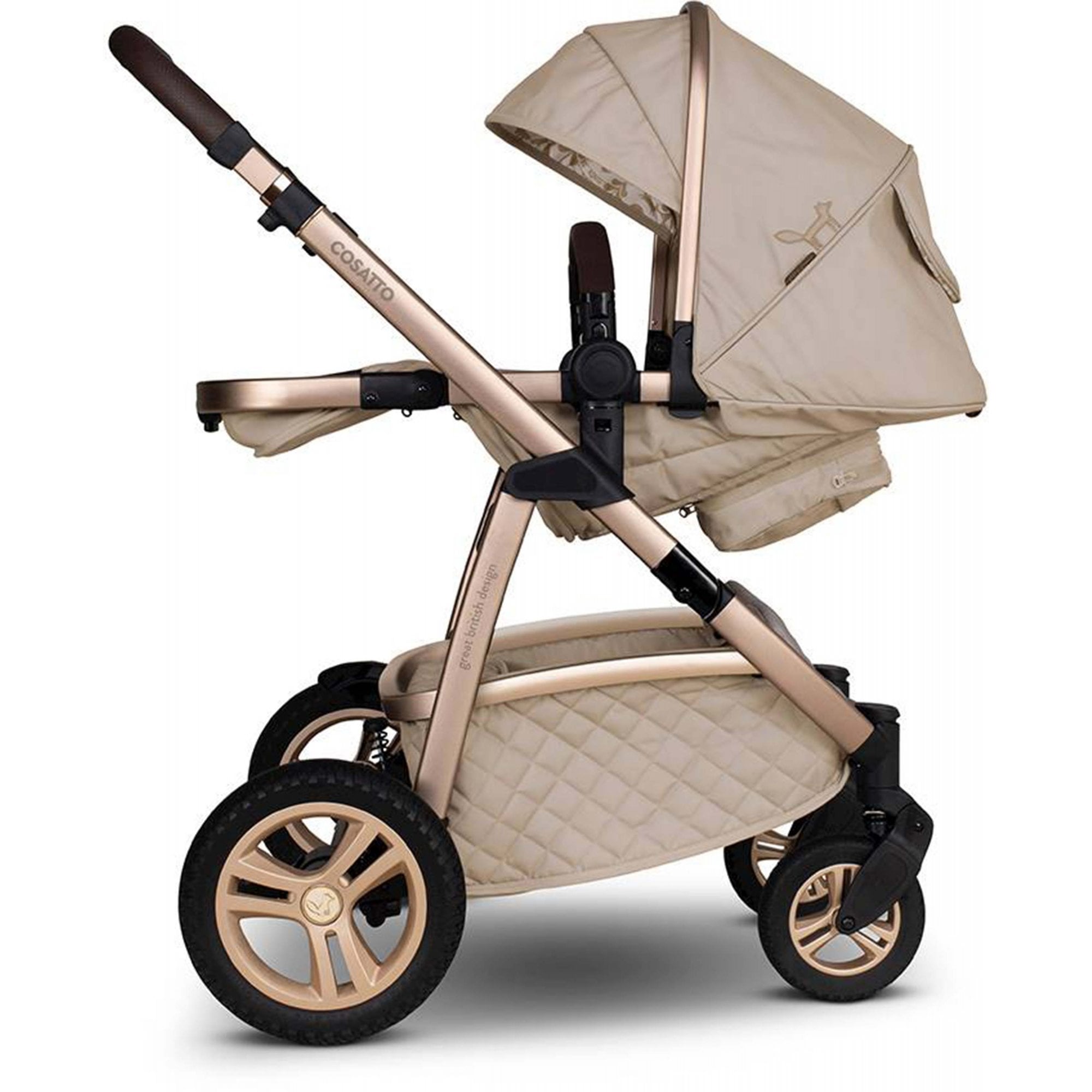 Cosatto Wow 3 Pram & Pushchair Whisper