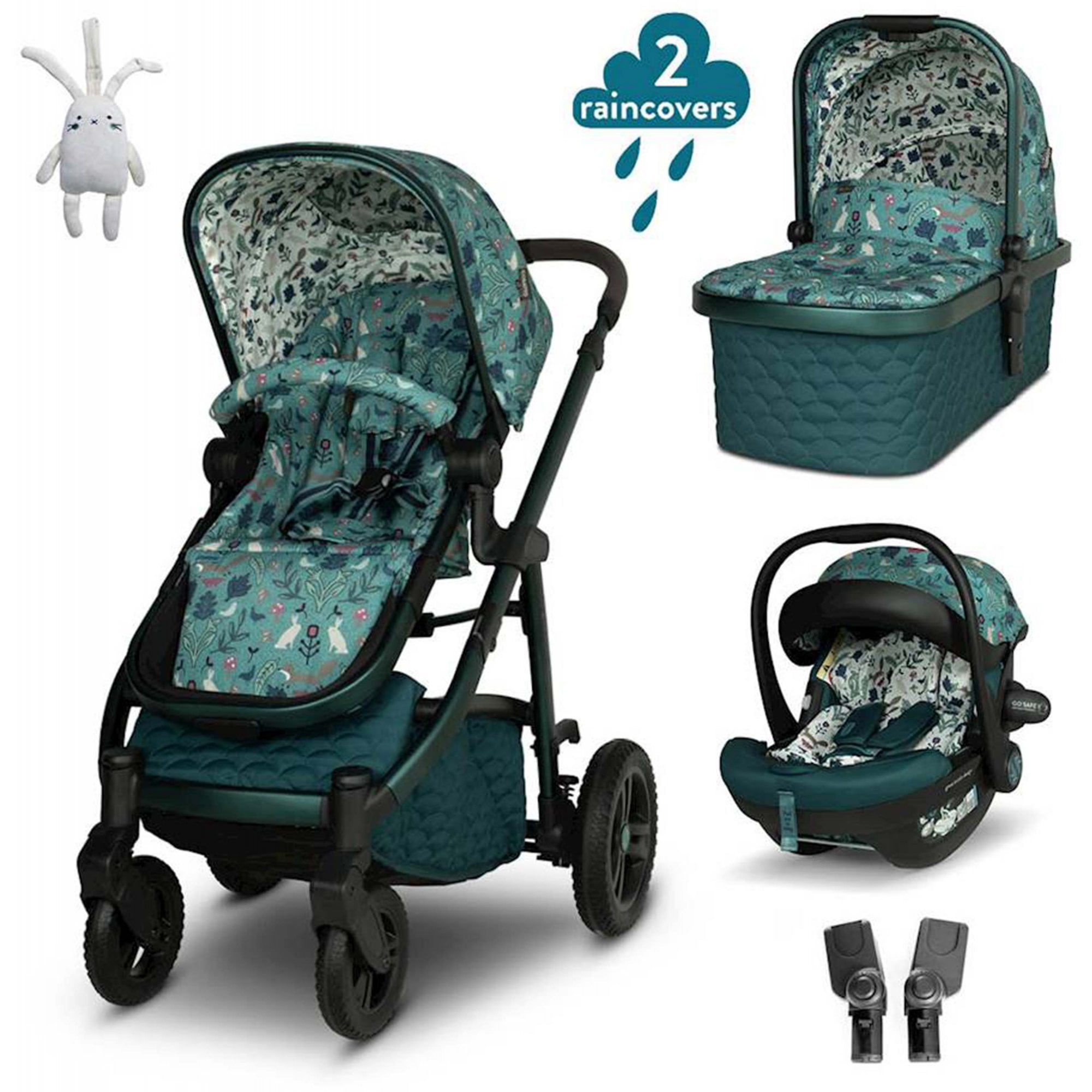 Cosatto Wow 3 Car Seat Bundle Masquerade