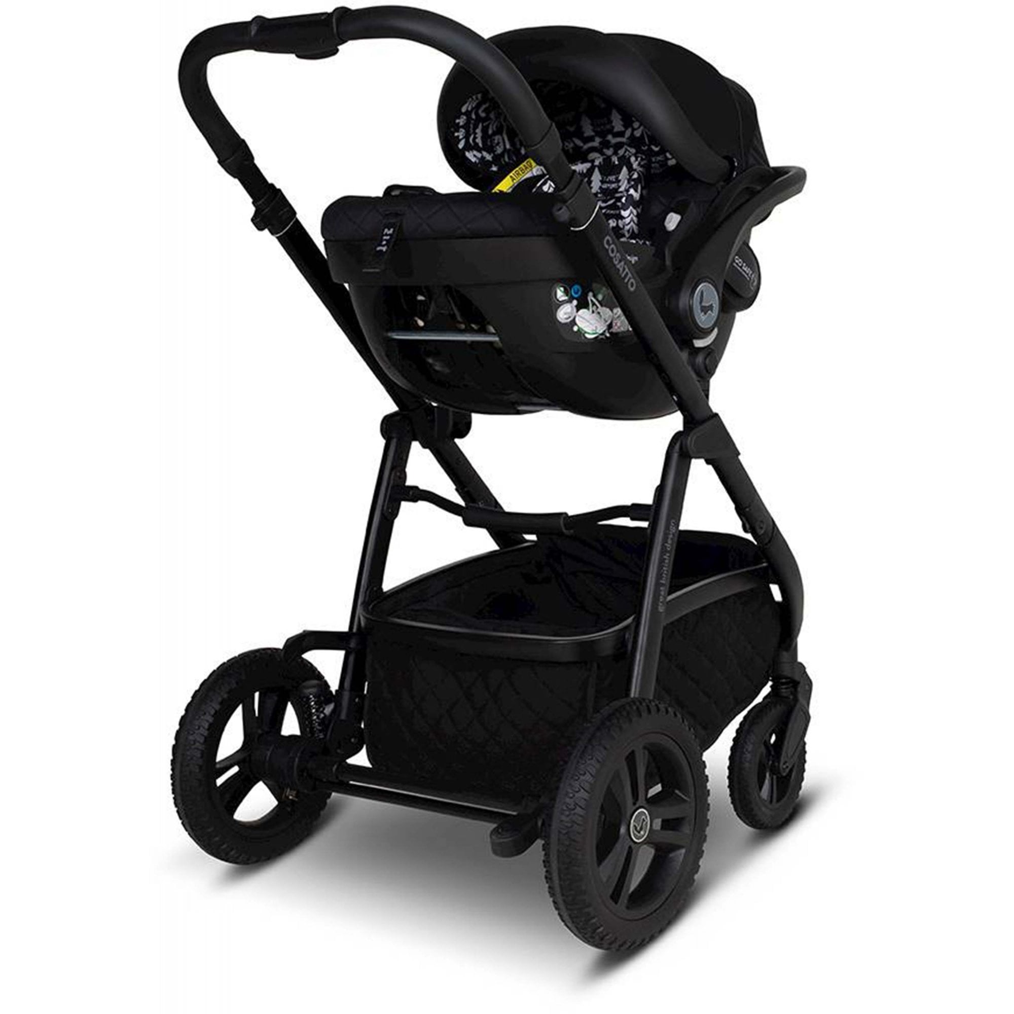 Cosatto Wow 3 Car Seat Bundle Silhouette