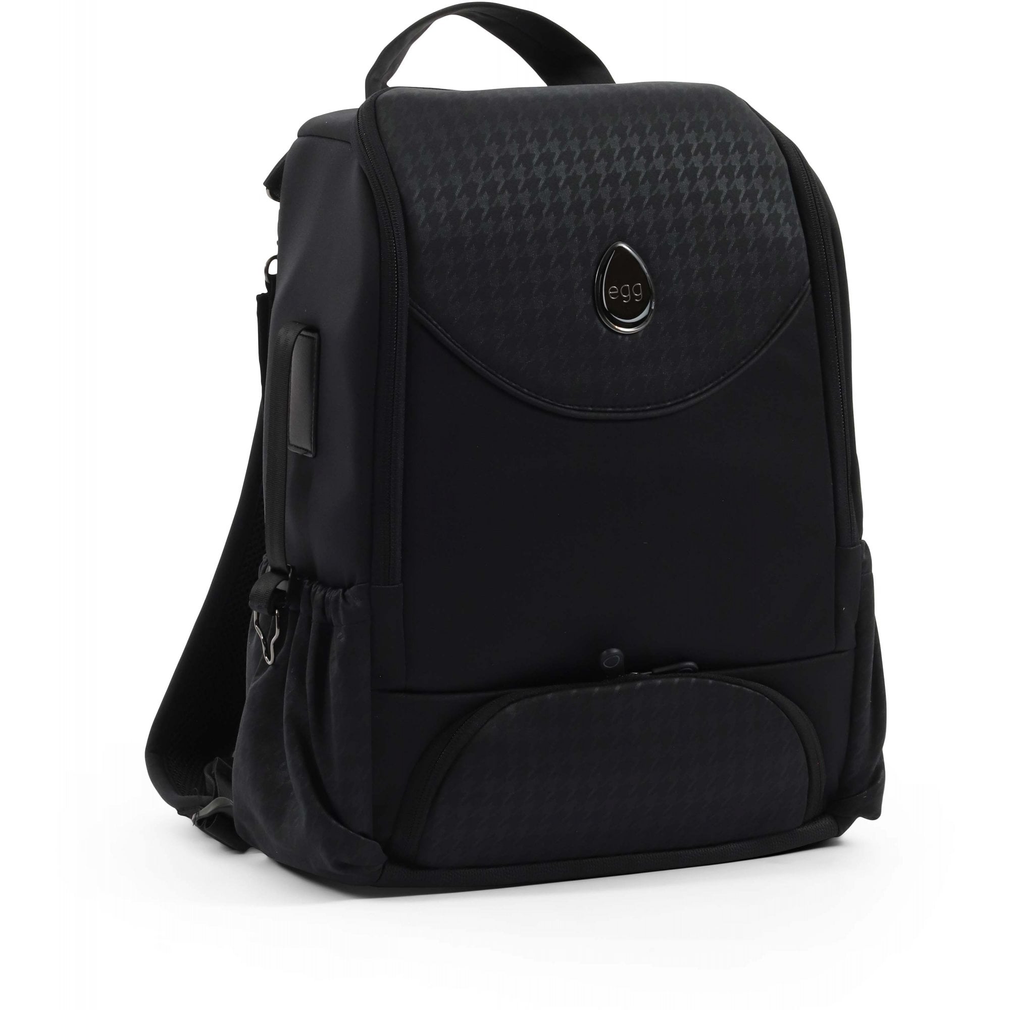 egg3® Backpack Changing Bag Houndstooth Black Special Edition