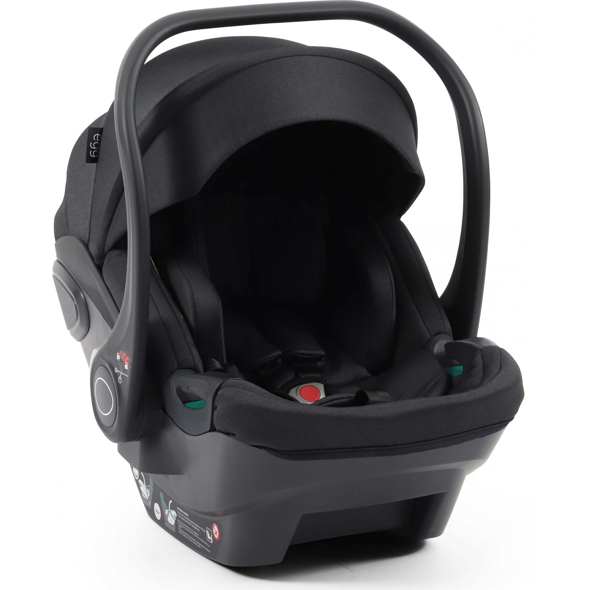 egg3® Shell i-Size Infant Car Seat Carbonite