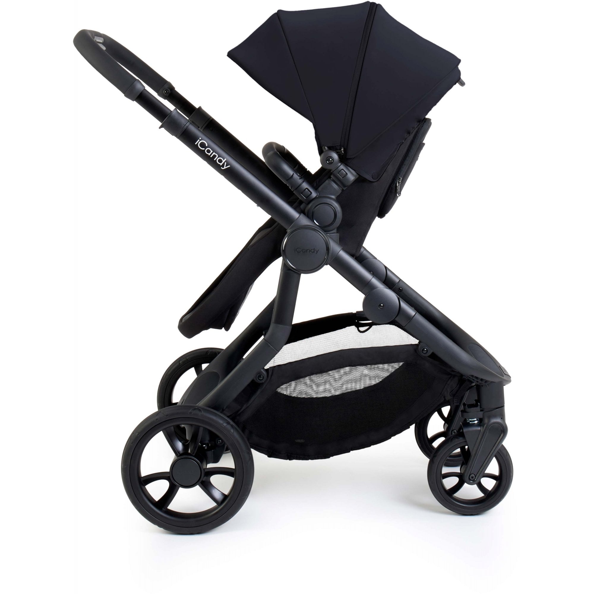 iCandy Orange 4 Pushchair Bundle Black Edition + Pebble 360 Pro 2 & Base