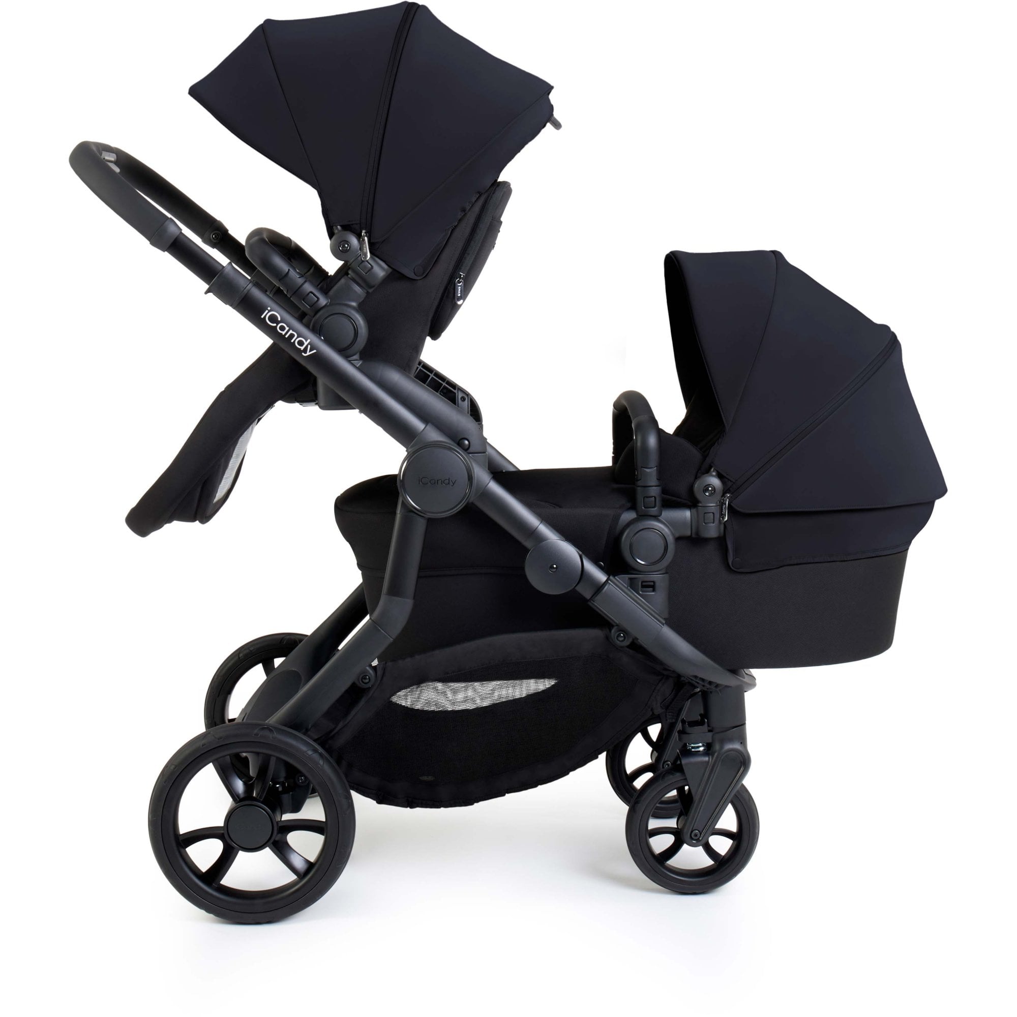 iCandy Orange 4 Pushchair Bundle Black Edition + Pebble 360 Pro 2 & Base