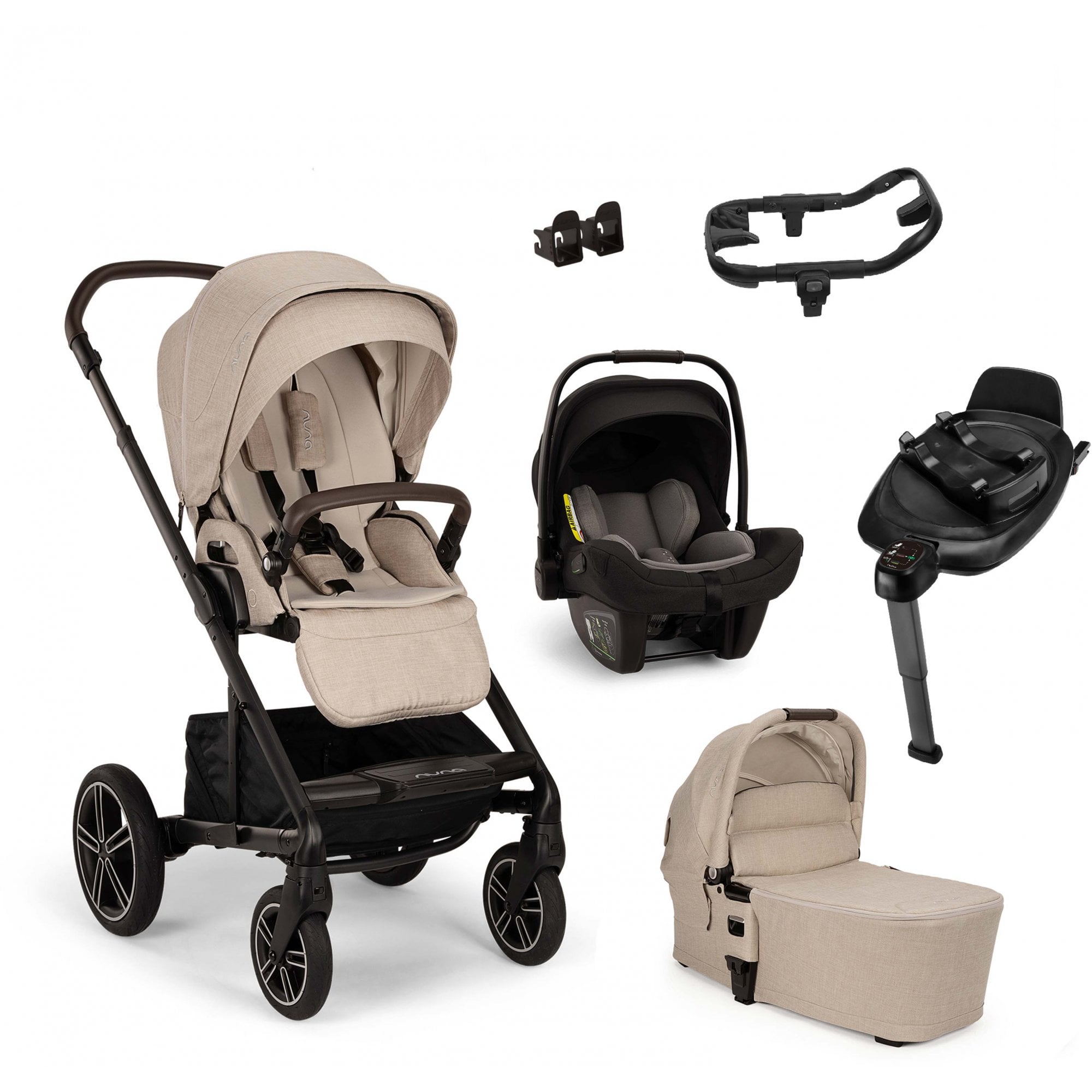 Nuna Mixx Next Generation Pipa Bundle Biscotti